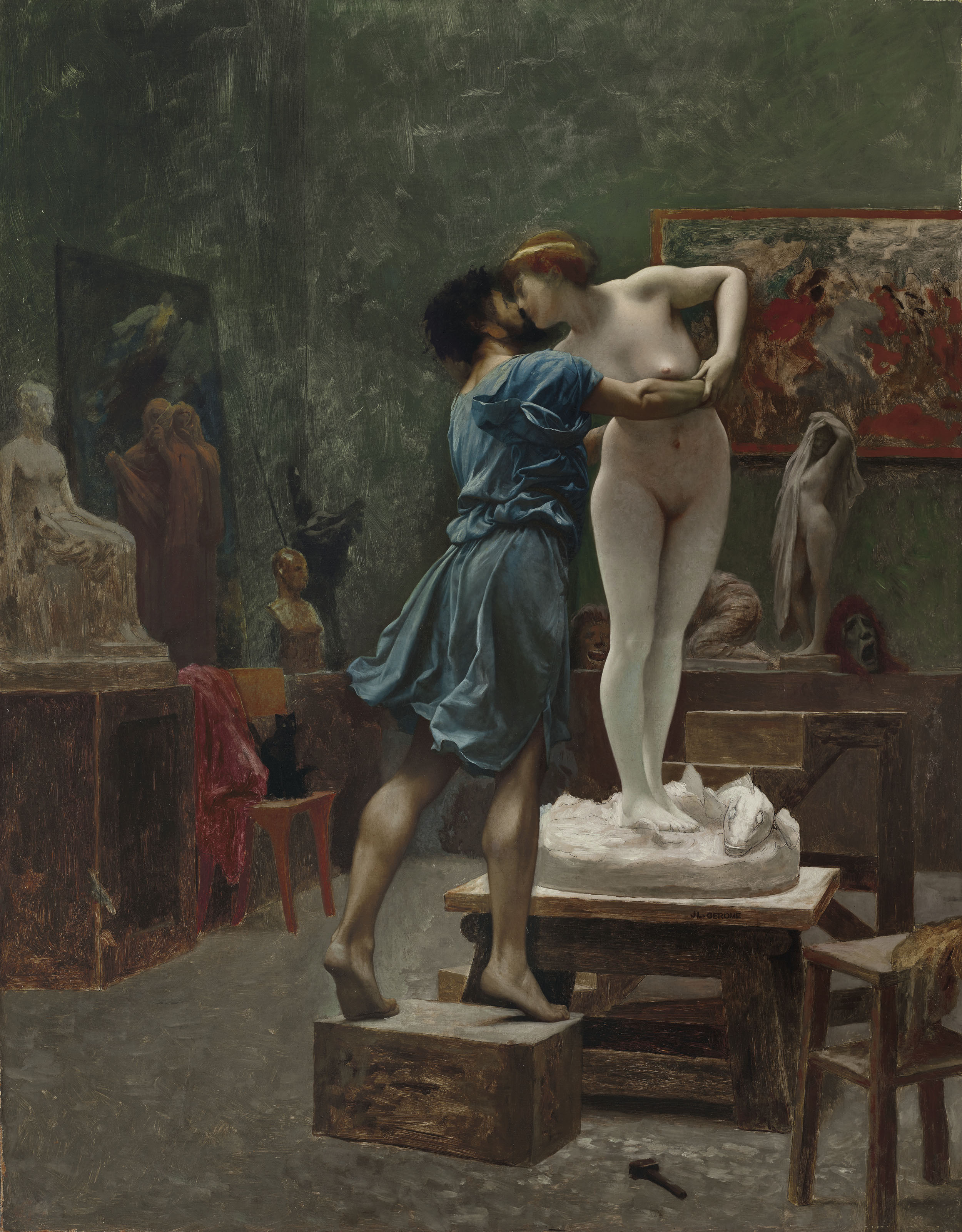 Pygmalion and Galatea by Jean-Léon Gérôme