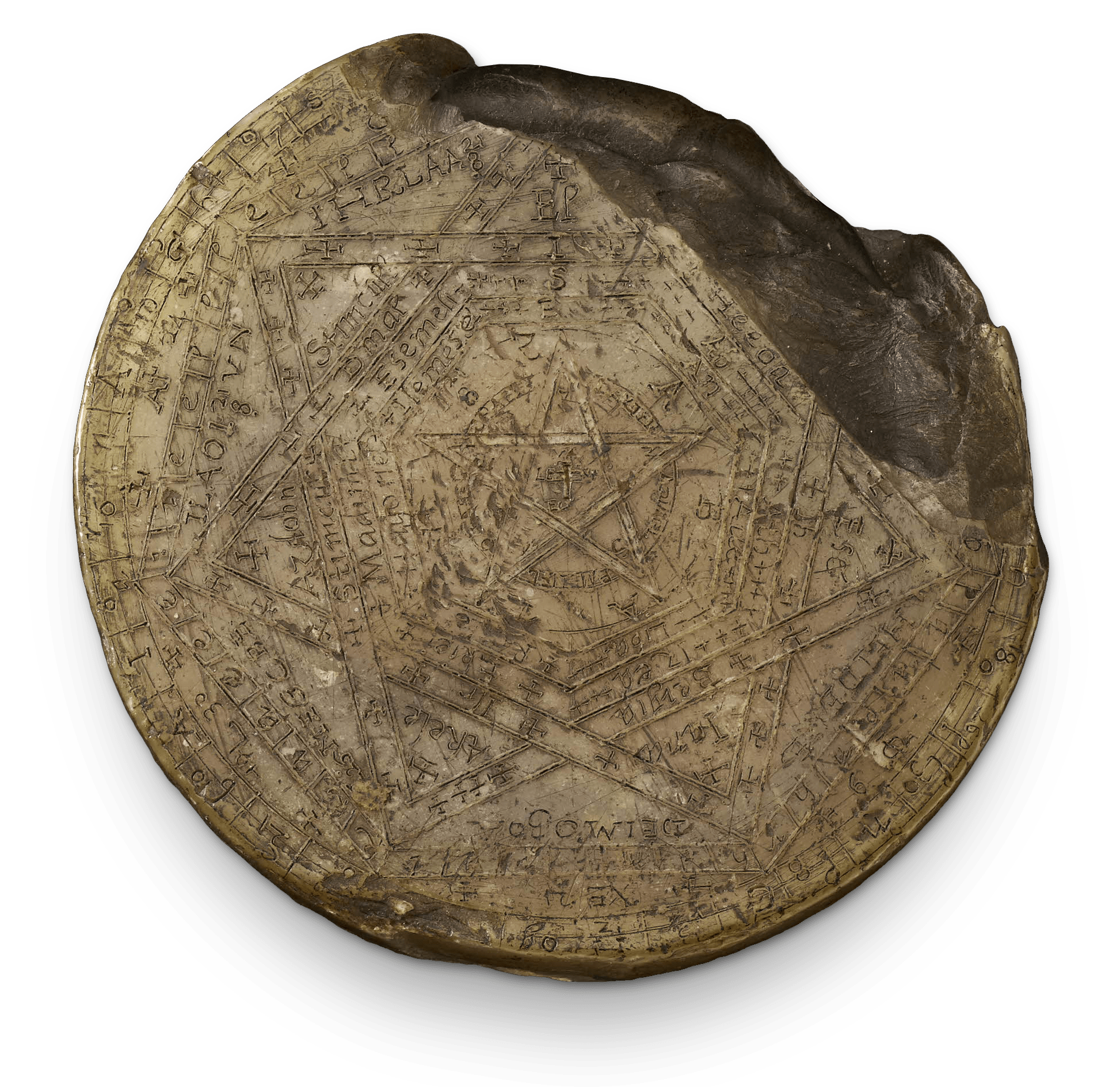 Sigillum Dei, Wax Disk by John Dee