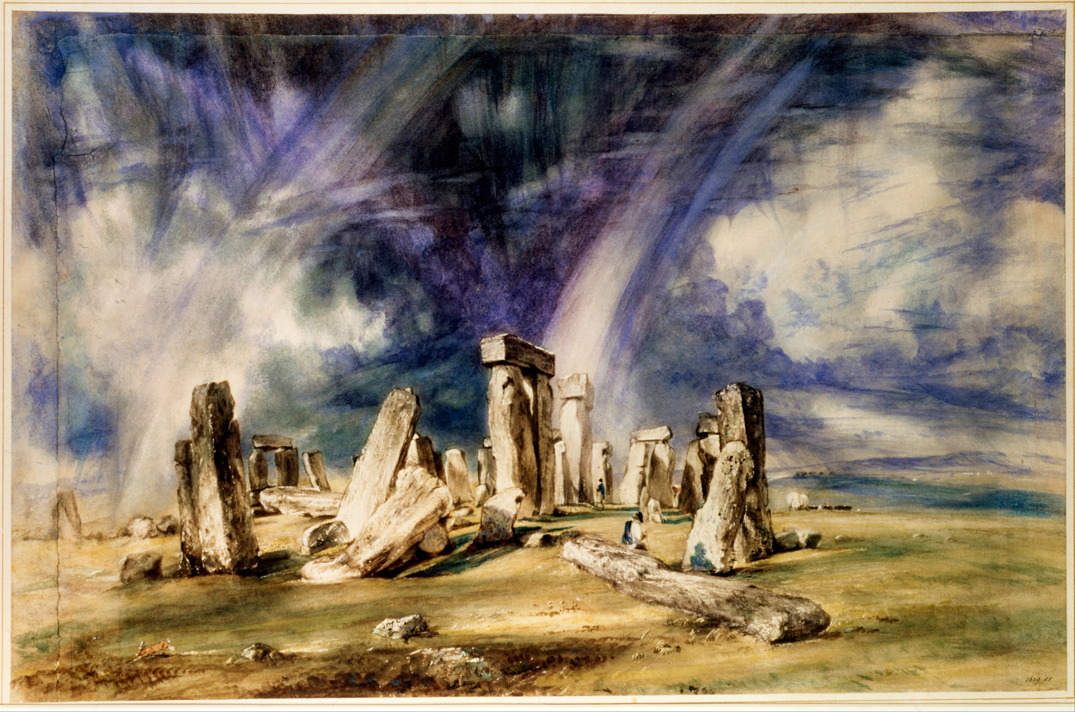 Stonehenge by John Constable