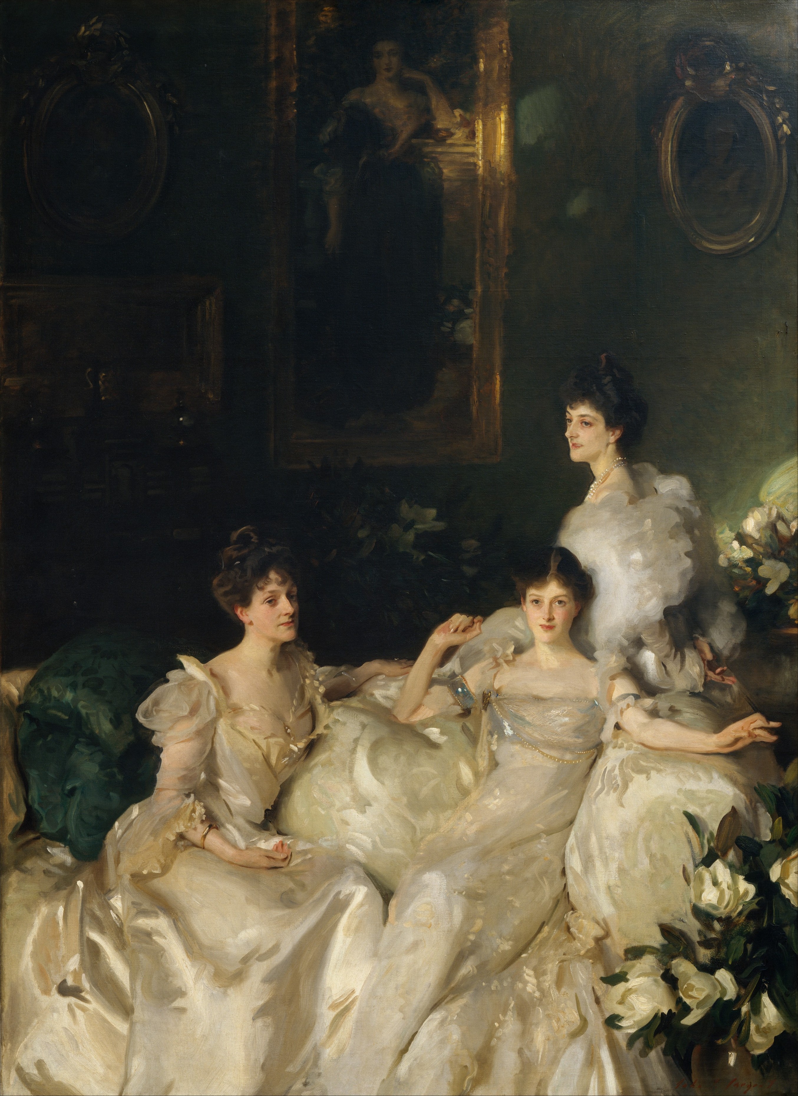 The Wyndham Sisters by John Singer Sargent