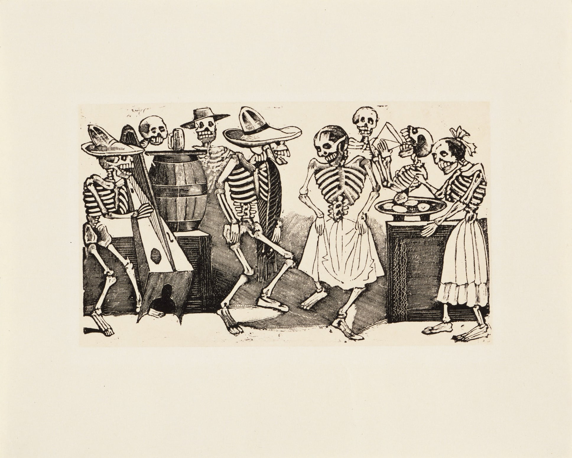 A Jig Beyond the Grave by José Guadalupe Posada