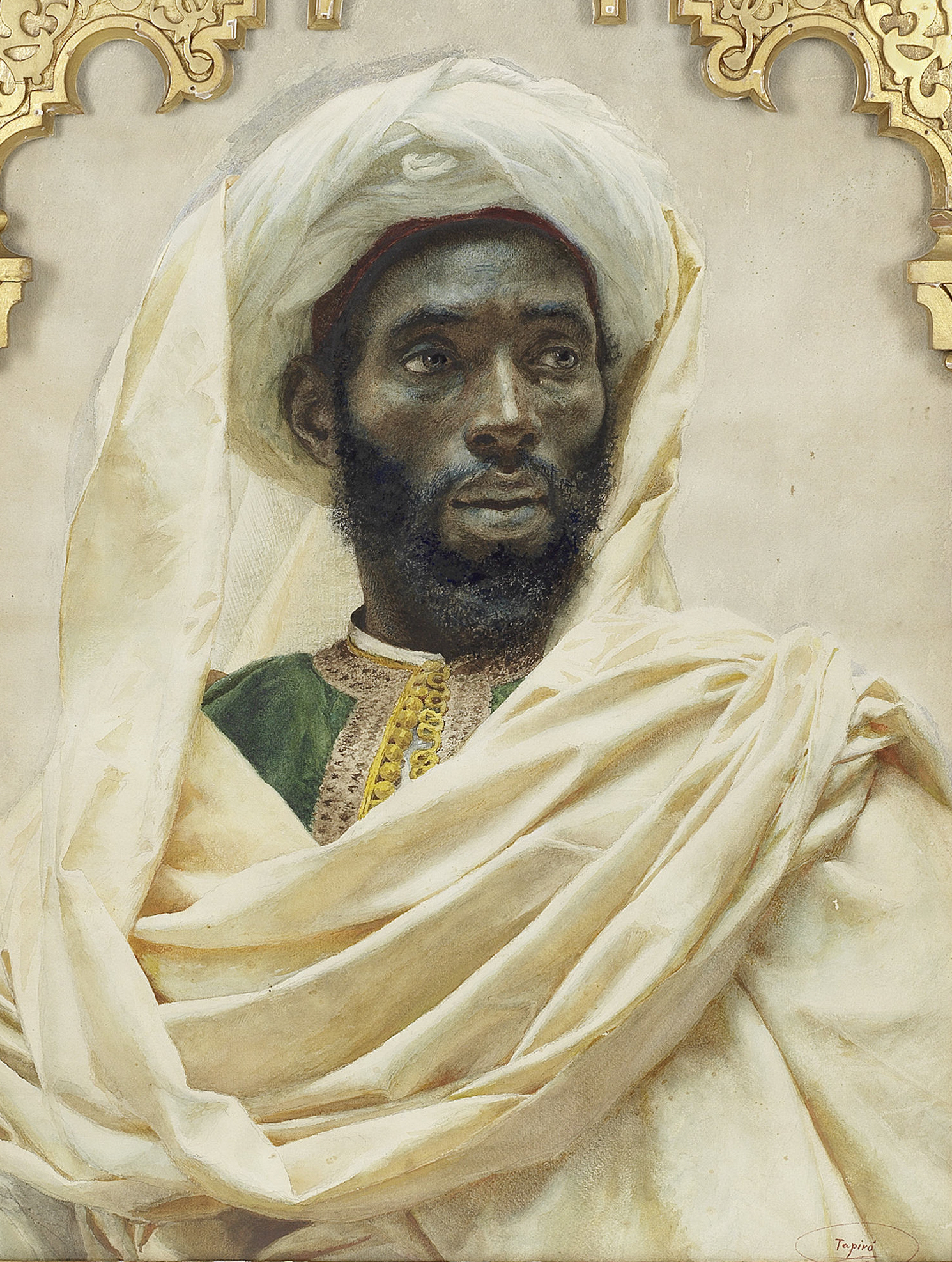 Moroccan Man by José Tapiro y Baro