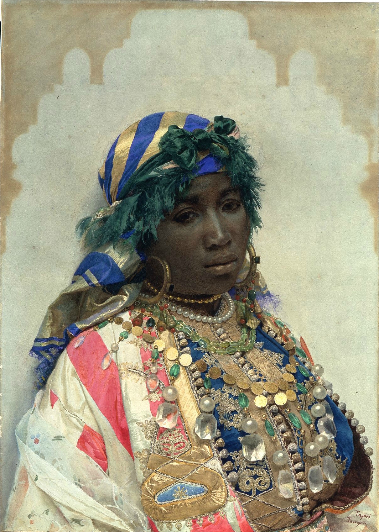 Tangerian Girl by José Tapiro y Baro
