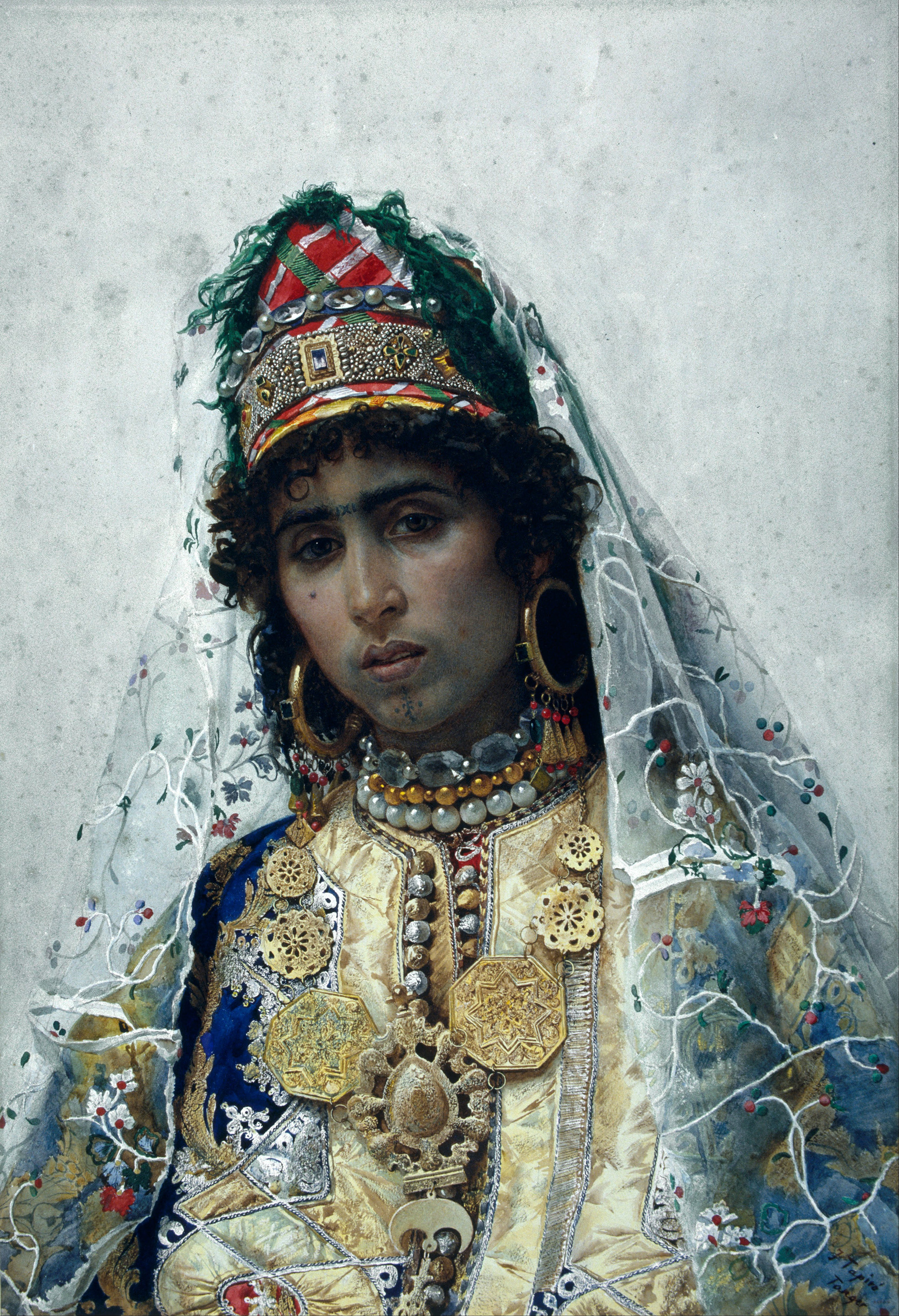 The Berber Bride by José Tapiro y Baro