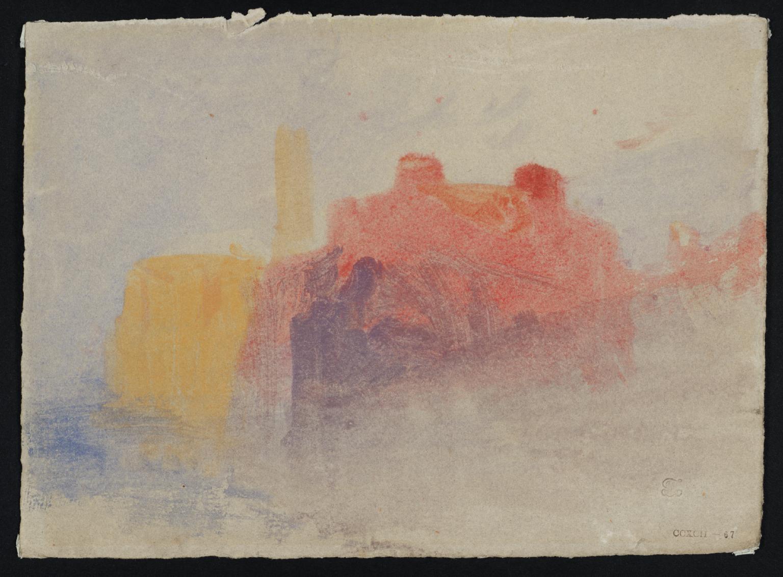 Waterside Buildings by Joseph Mallord William Turner