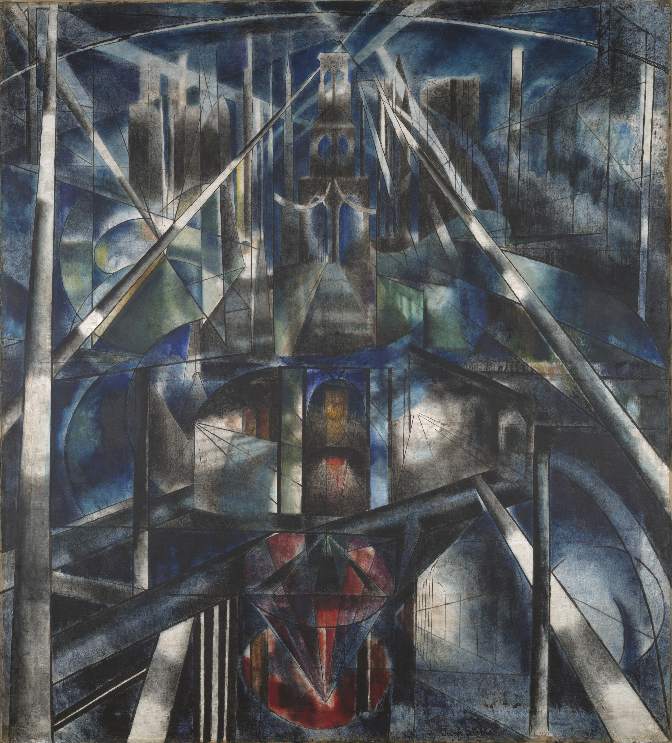 Brooklyn Bridge by Joseph Stella
