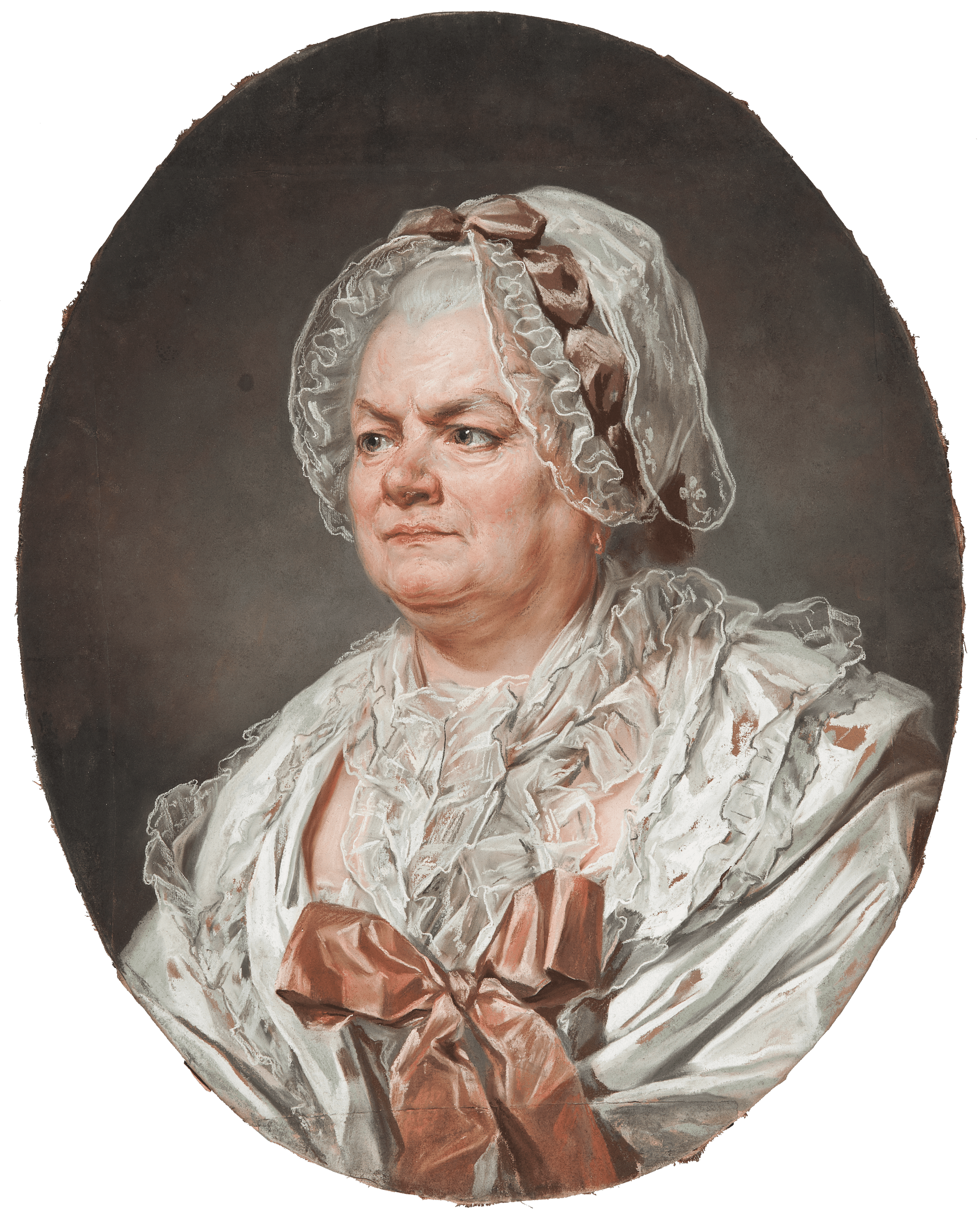 Portrait of the artist's mother, Ms. Anne Ducreux b. Béliard by Joseph Ducreux