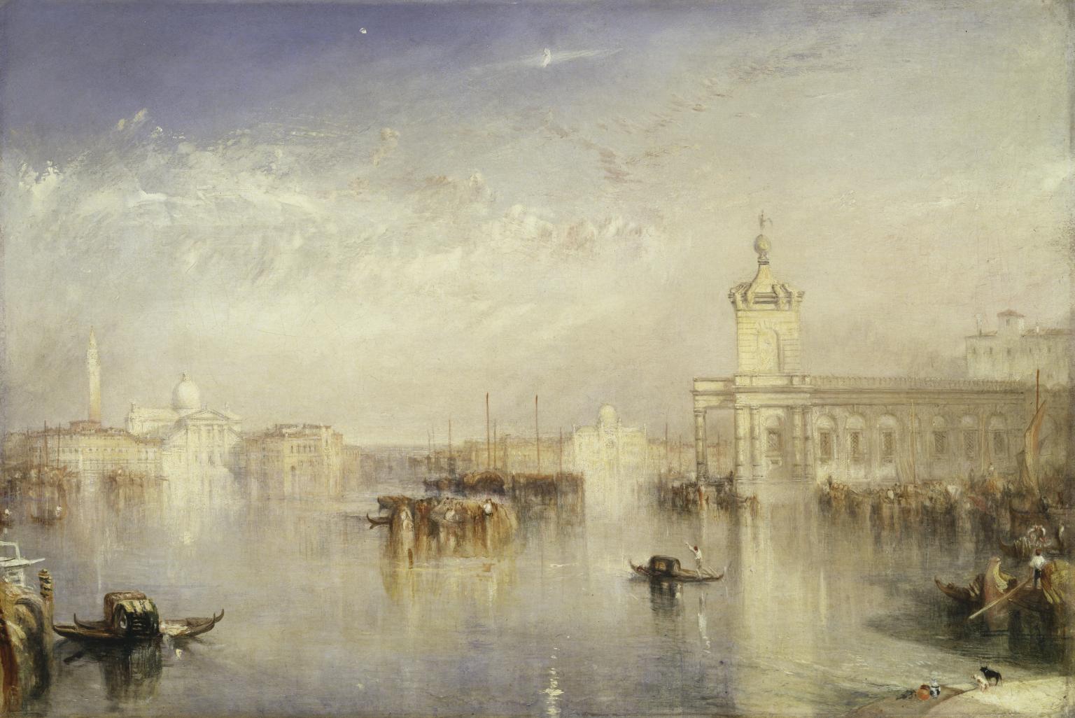 The Dogano, San Giorgio, Citella, from the Steps of the Europa by Joseph Mallord William Turner