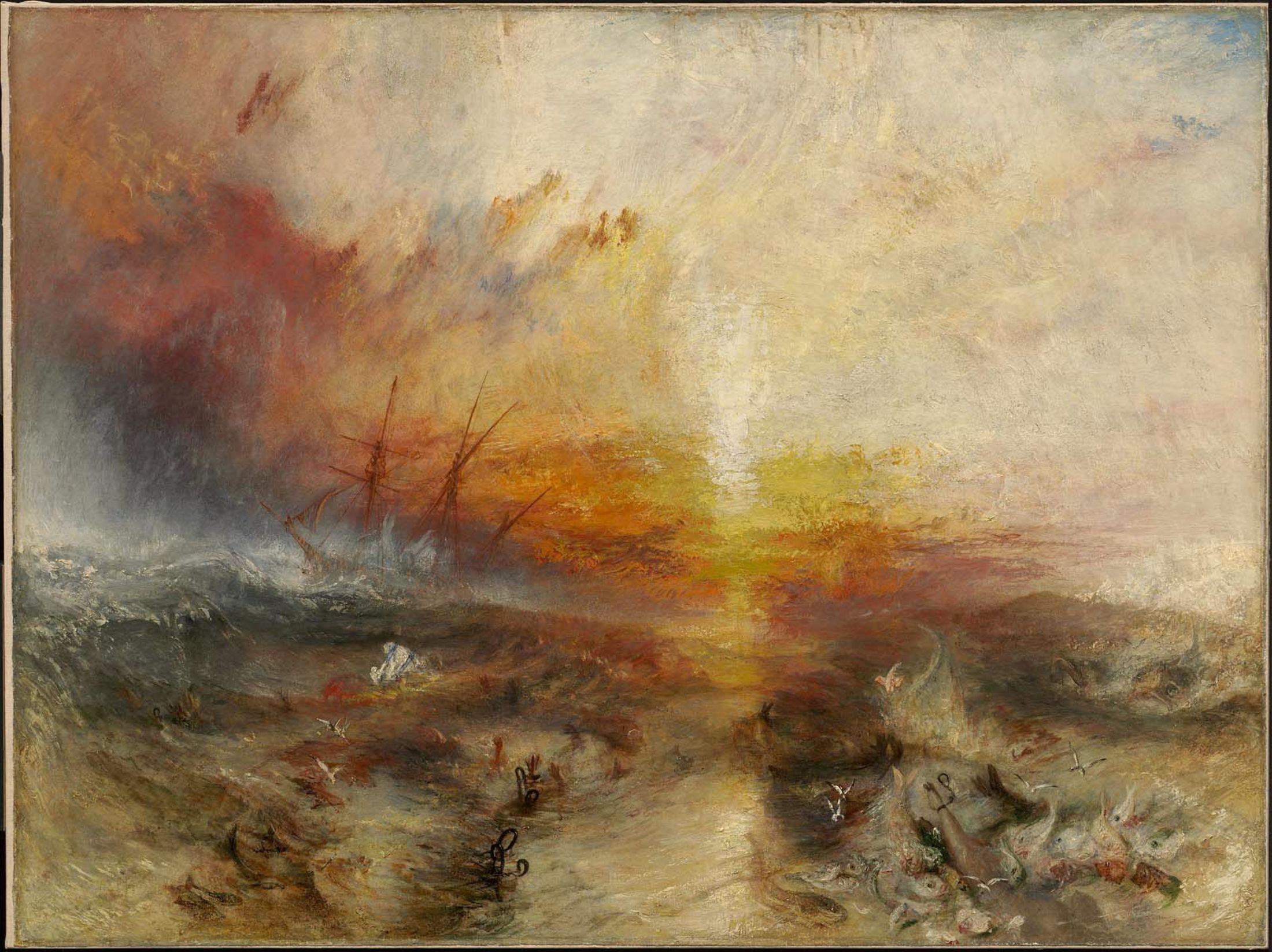 The Slave Ship by Joseph Mallord William Turner