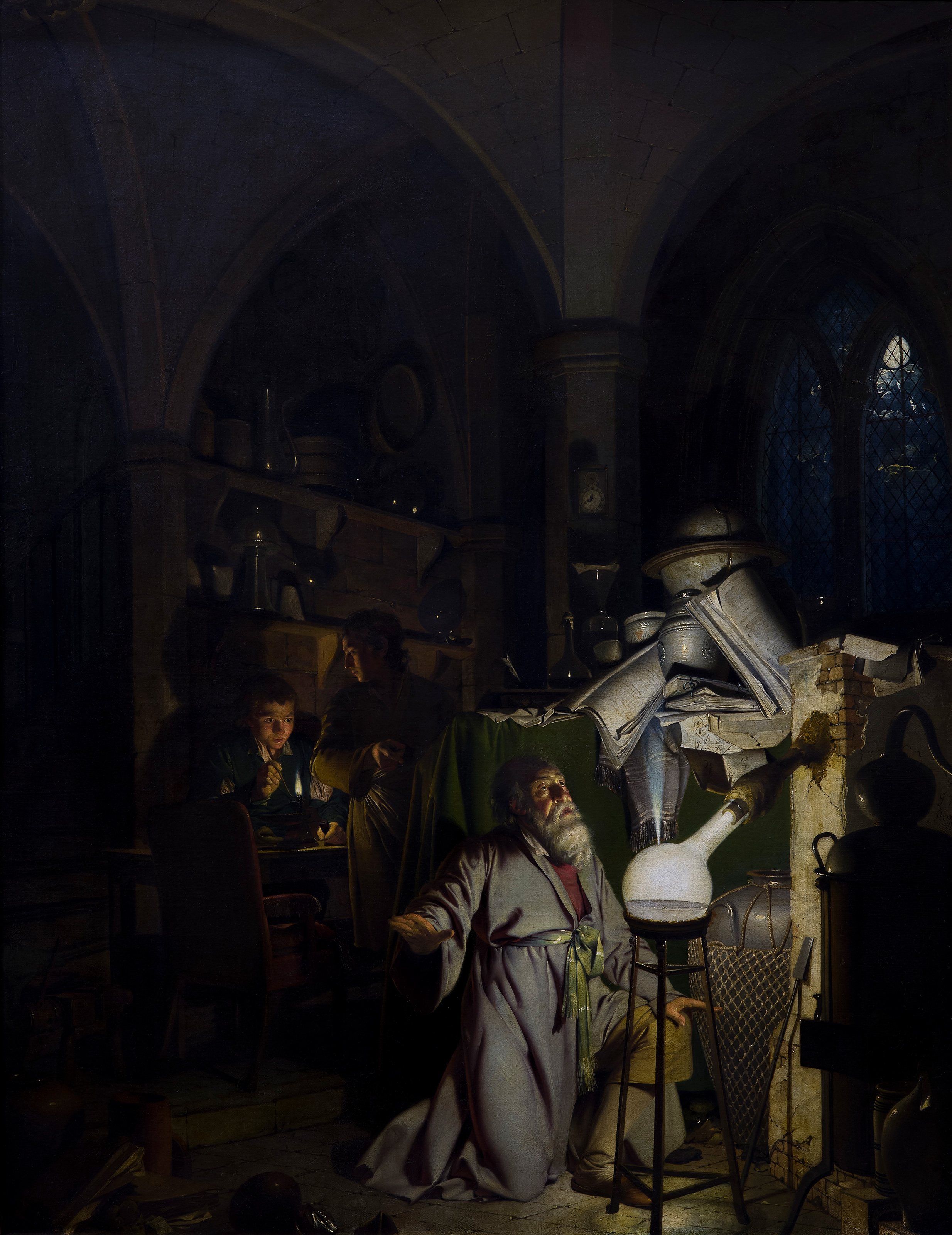 The Alchemist by Joseph Wright of Derby