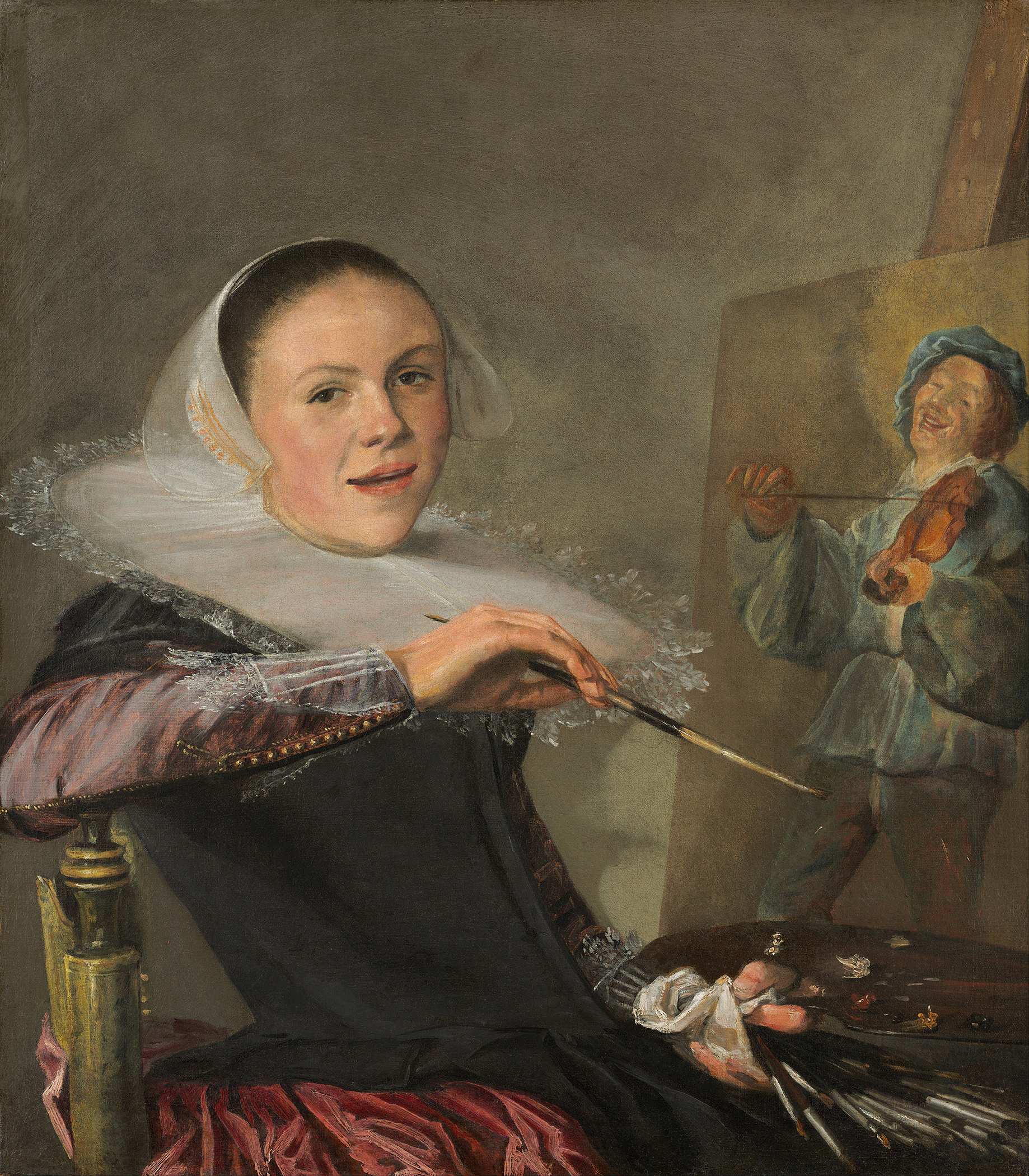 Self-Portrait by Judith Leyster