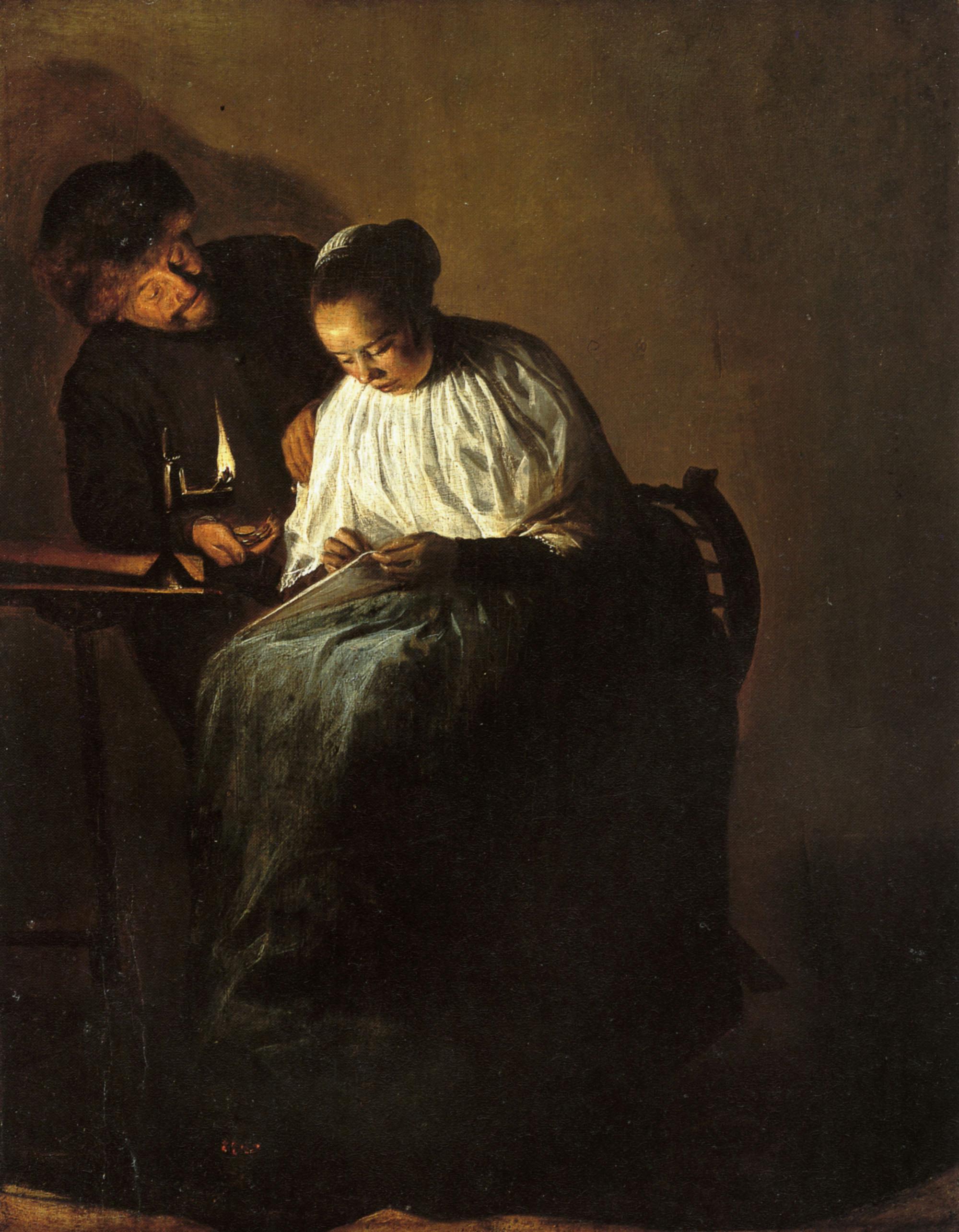 The Proposition by Judith Leyster