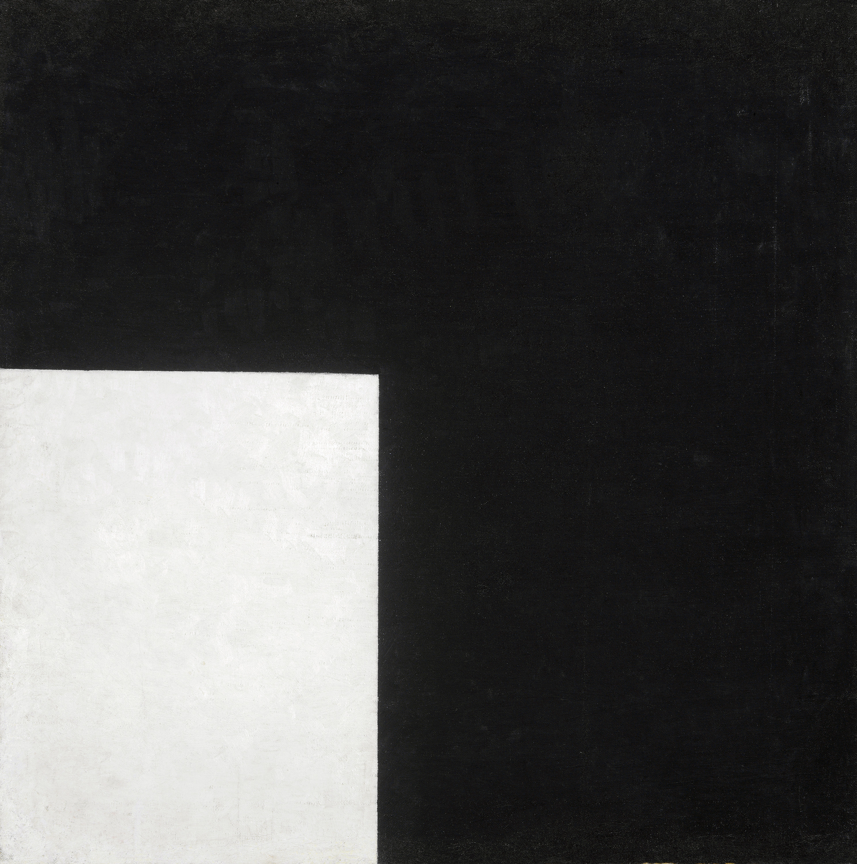 Black and White, Suprematist Composition by Kazimir Malevich