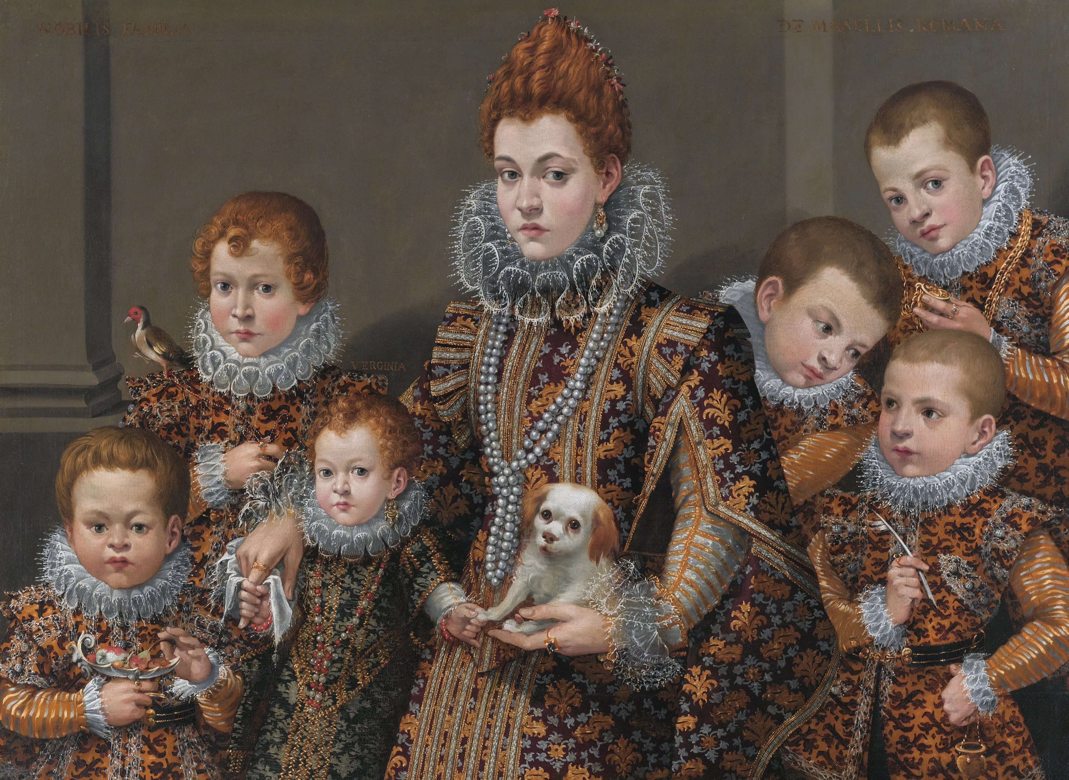 Bianca degli Utili Maselli by Lavinia Fontana