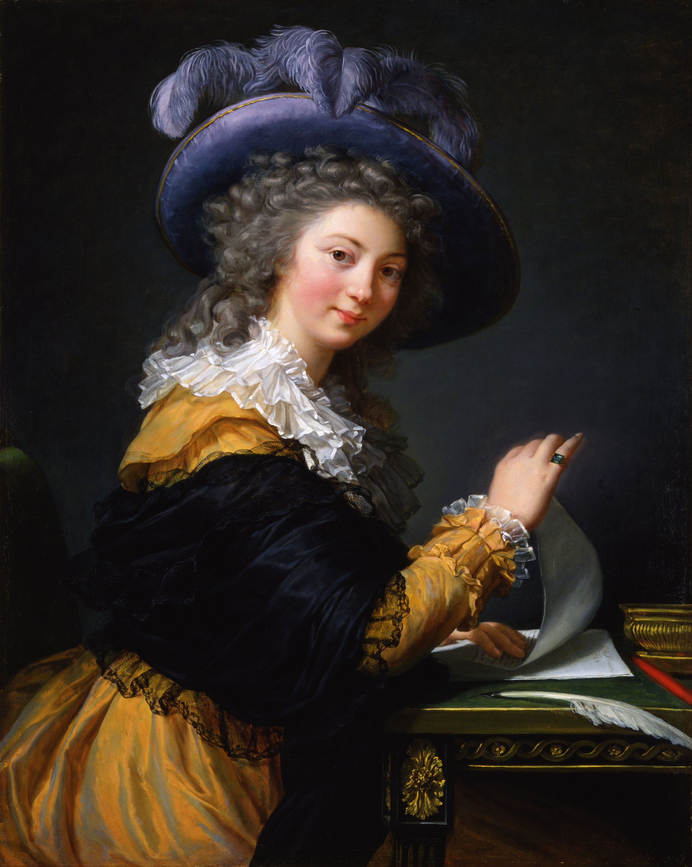 Portrait of Comtesse de Cérès by Élisabeth Vigée Le Brun