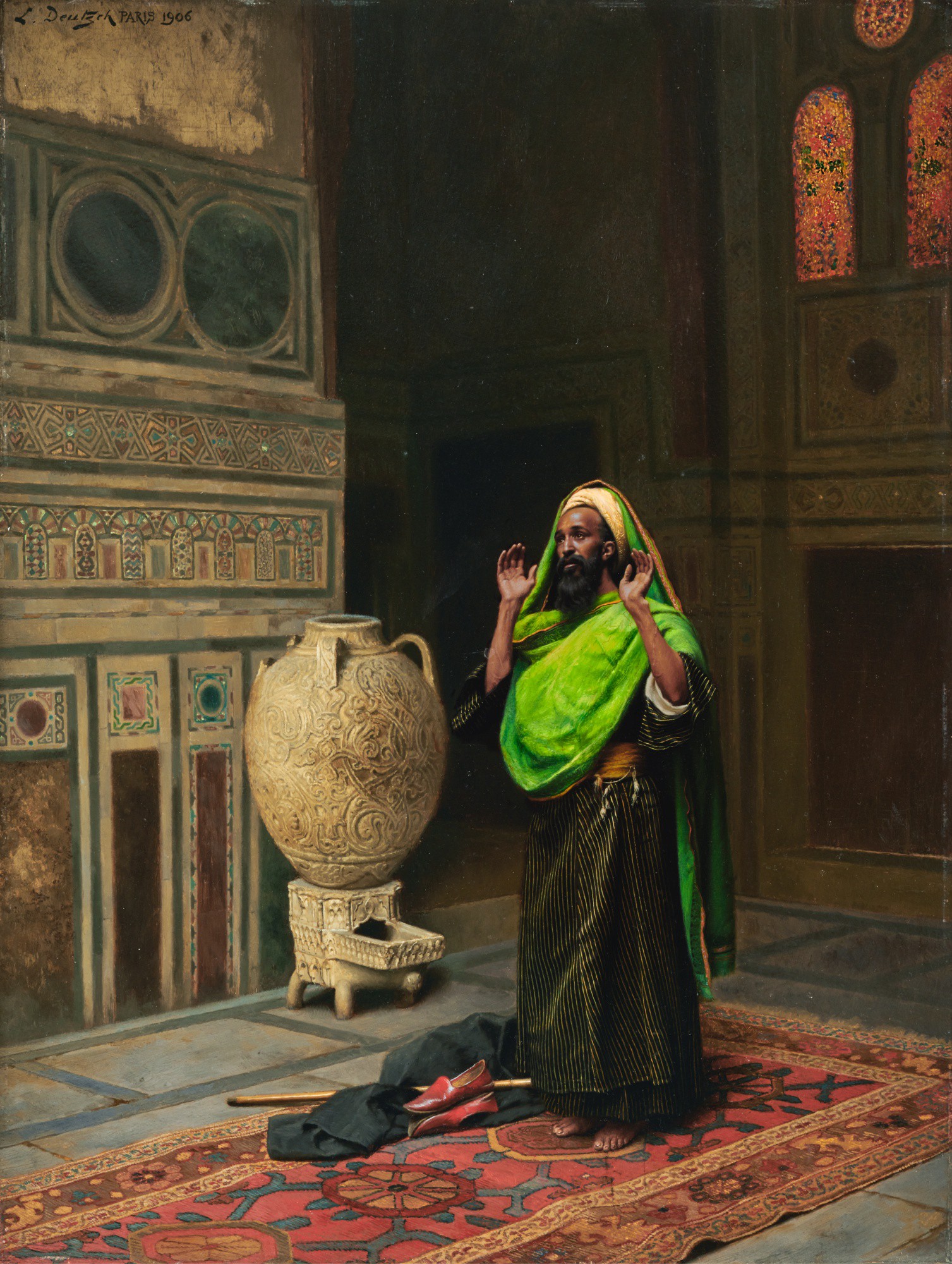 The Morning Prayer by Ludwig Deutsch