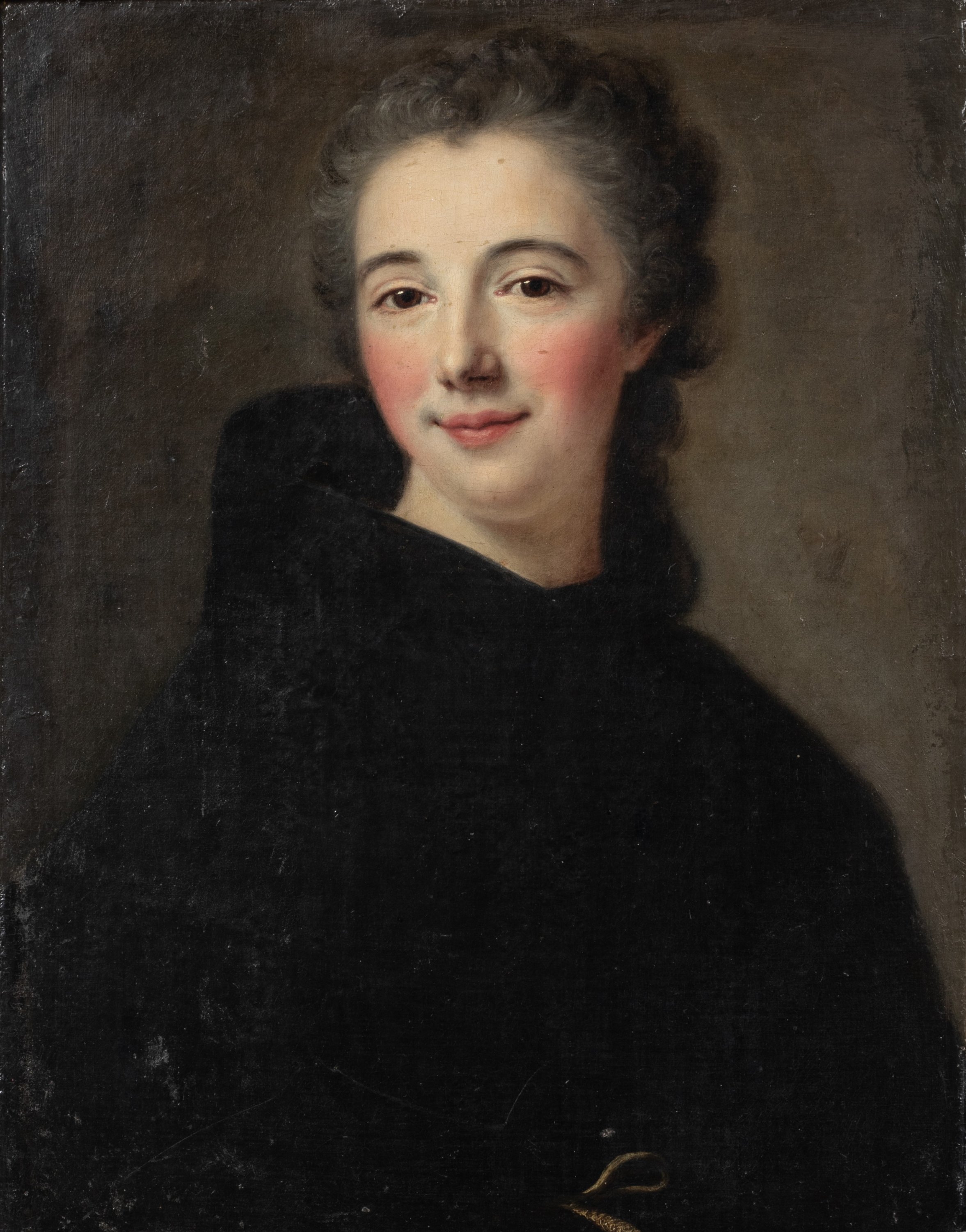 Mademoiselle de Charolais in a Franciscan Robe by Marianne Loir