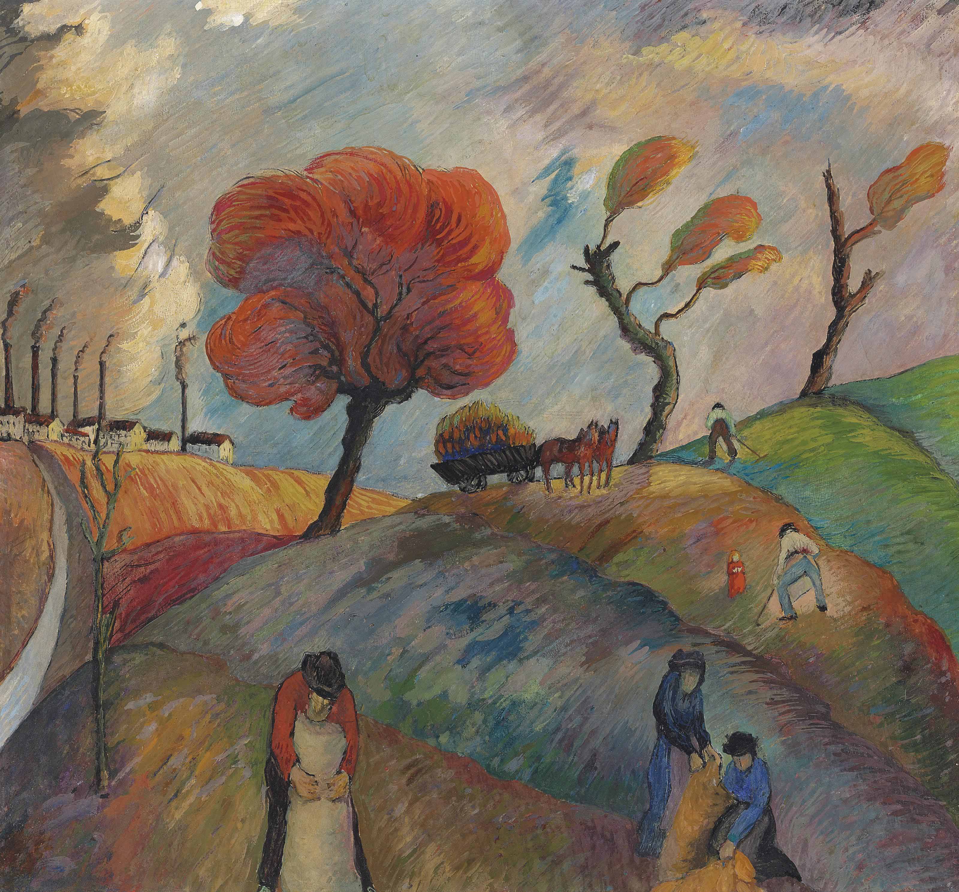 Anthill by Marianne von Werefkin
