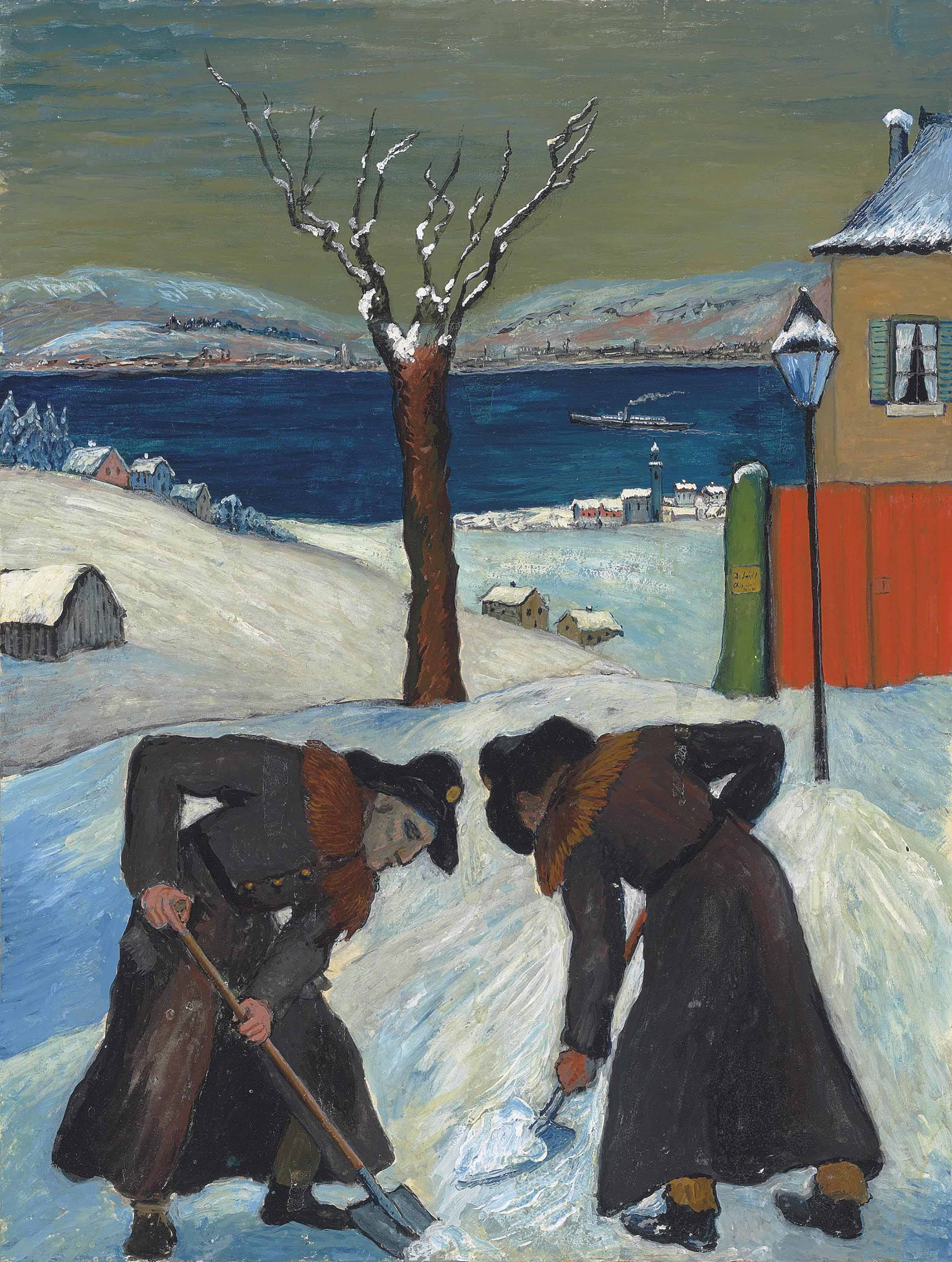 Overnight Snow by Marianne von Werefkin