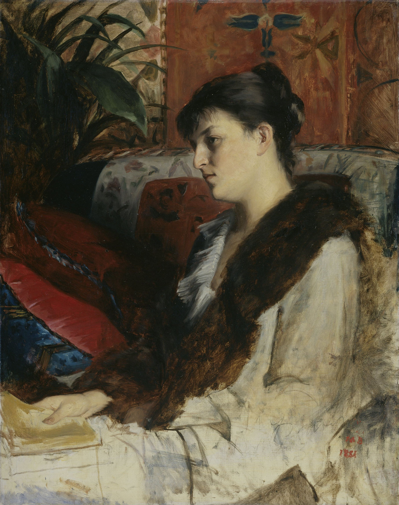 The Artist's Sister-in-law by Marie Bashkirtseff