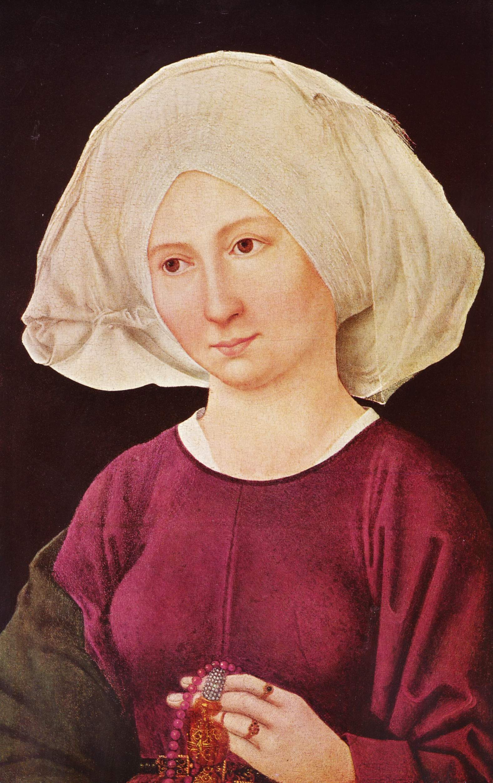 Portrait of a Young Woman by Martin Schongauer