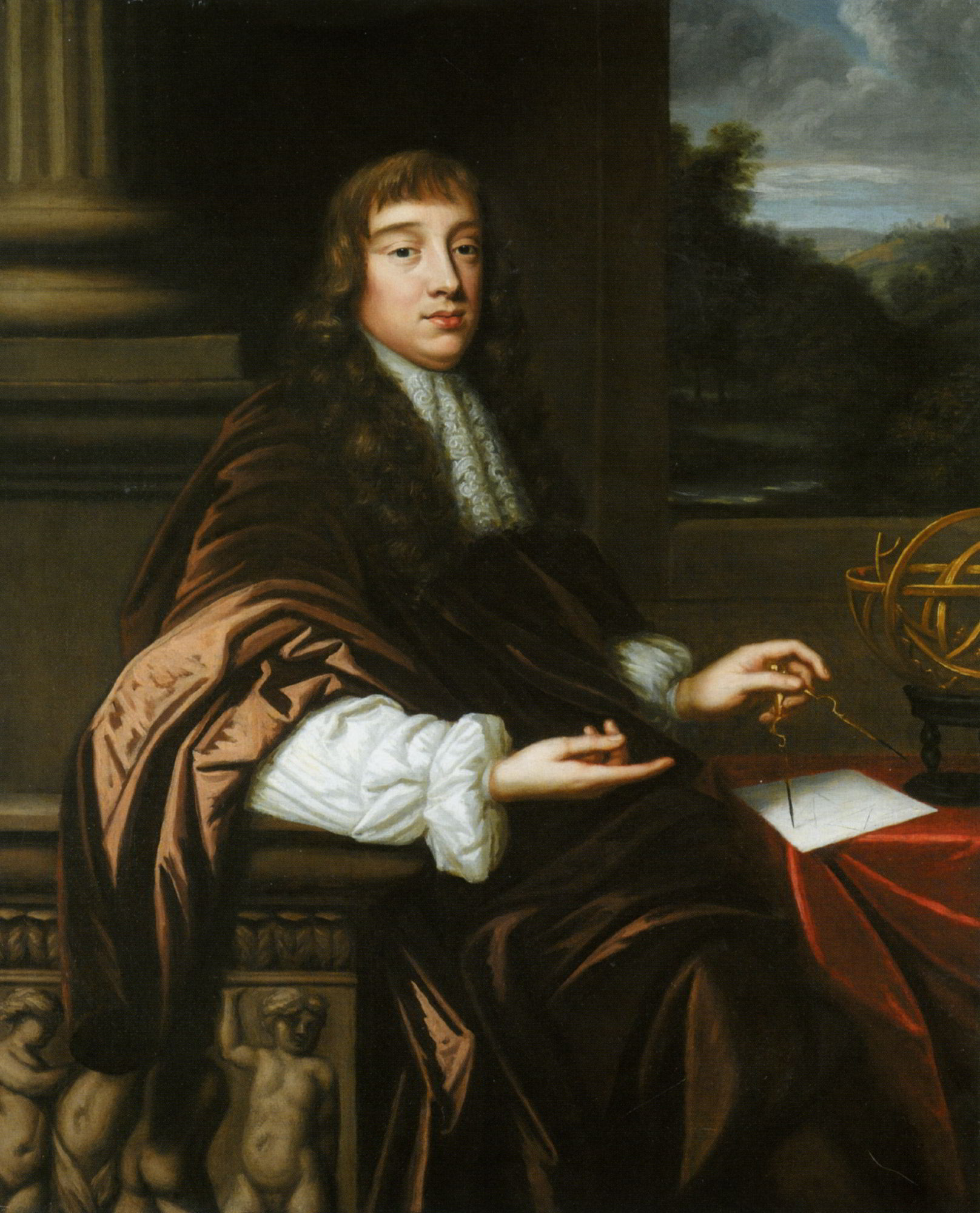 Portrait of a Mathematician by Mary Beale