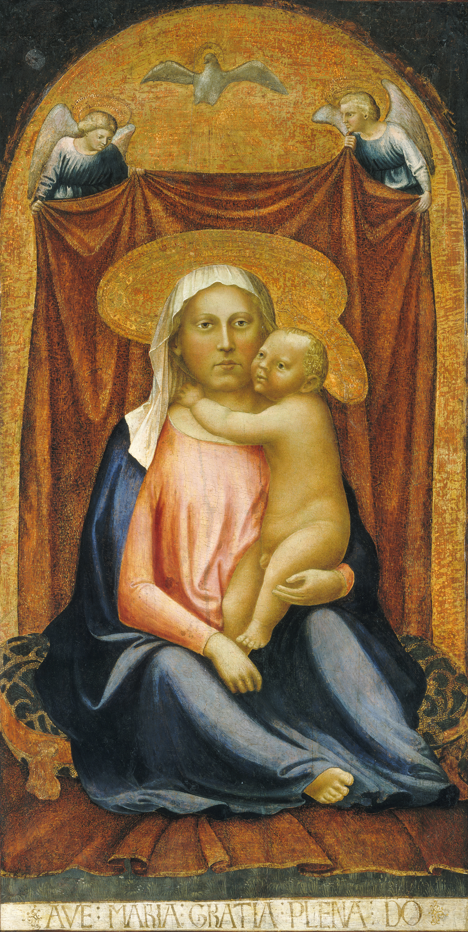 The Madonna of Humility by Masaccio