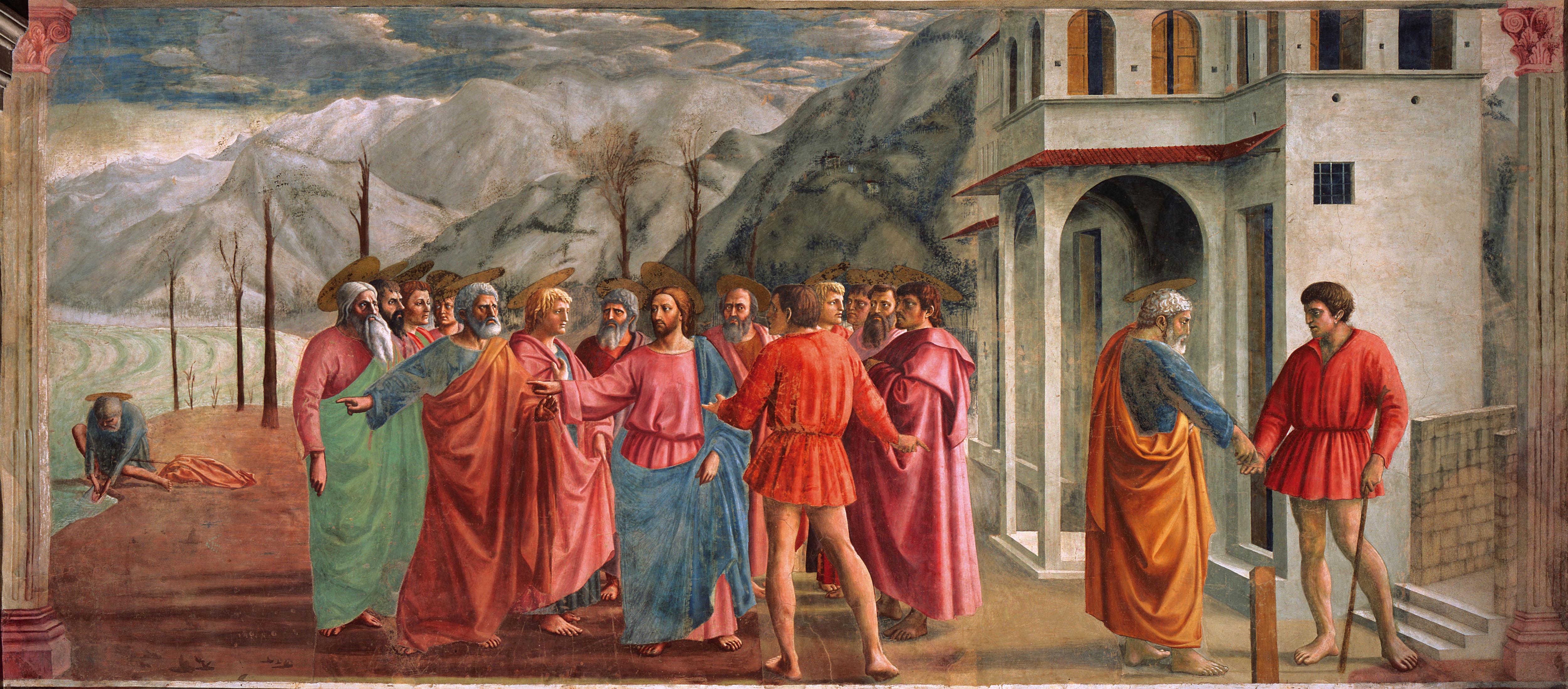The Tribute Money by Masaccio