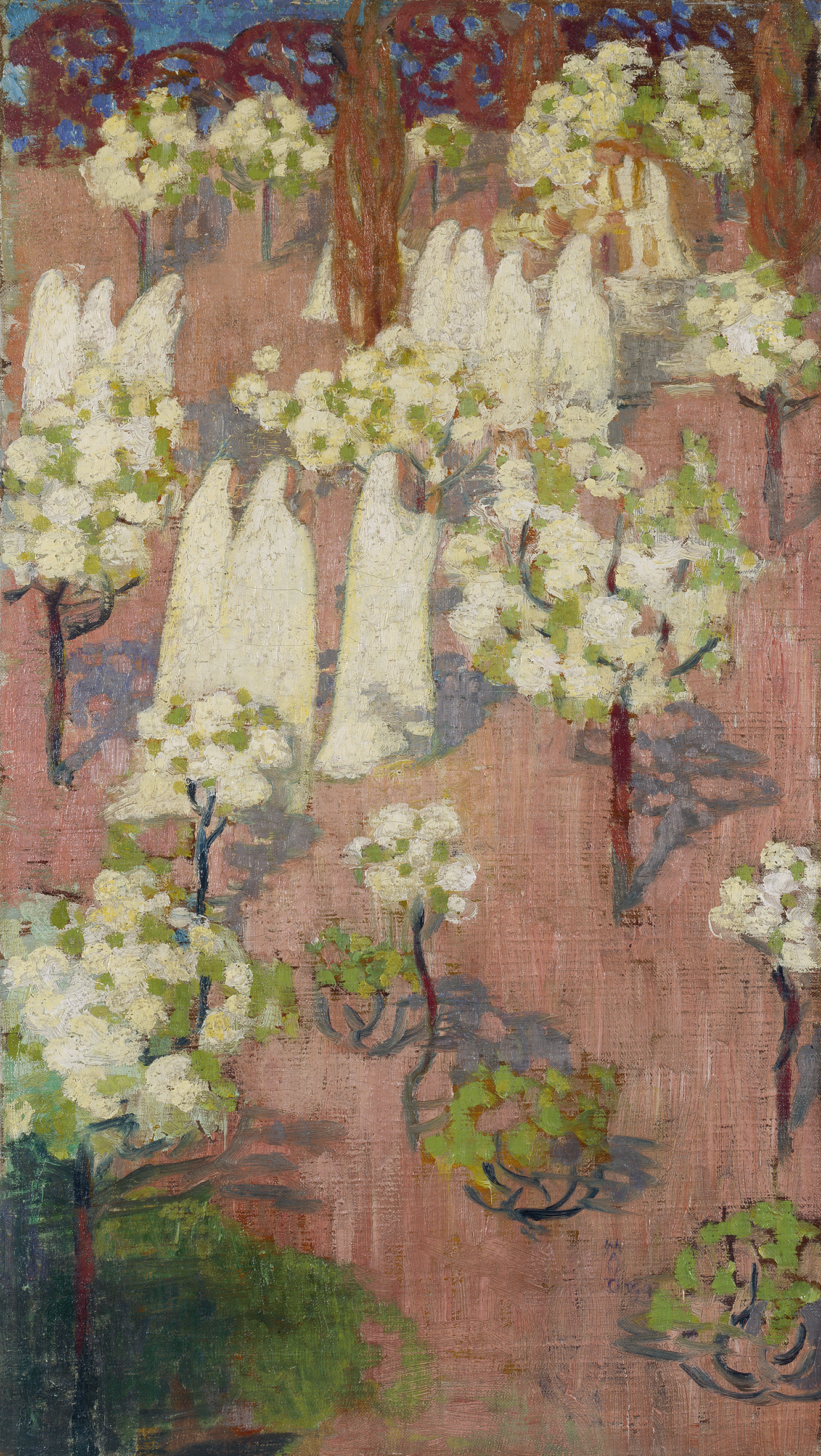 Virginal printemps (pommiers en fleurs) by Maurice Denis