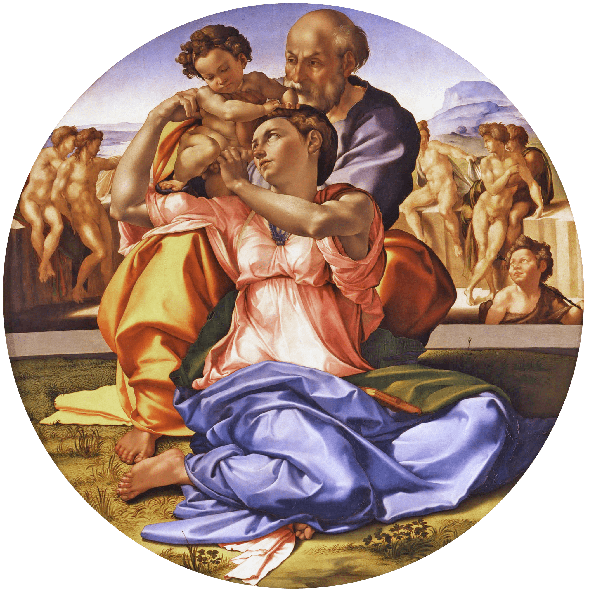 Doni Tondo by Michelangelo
