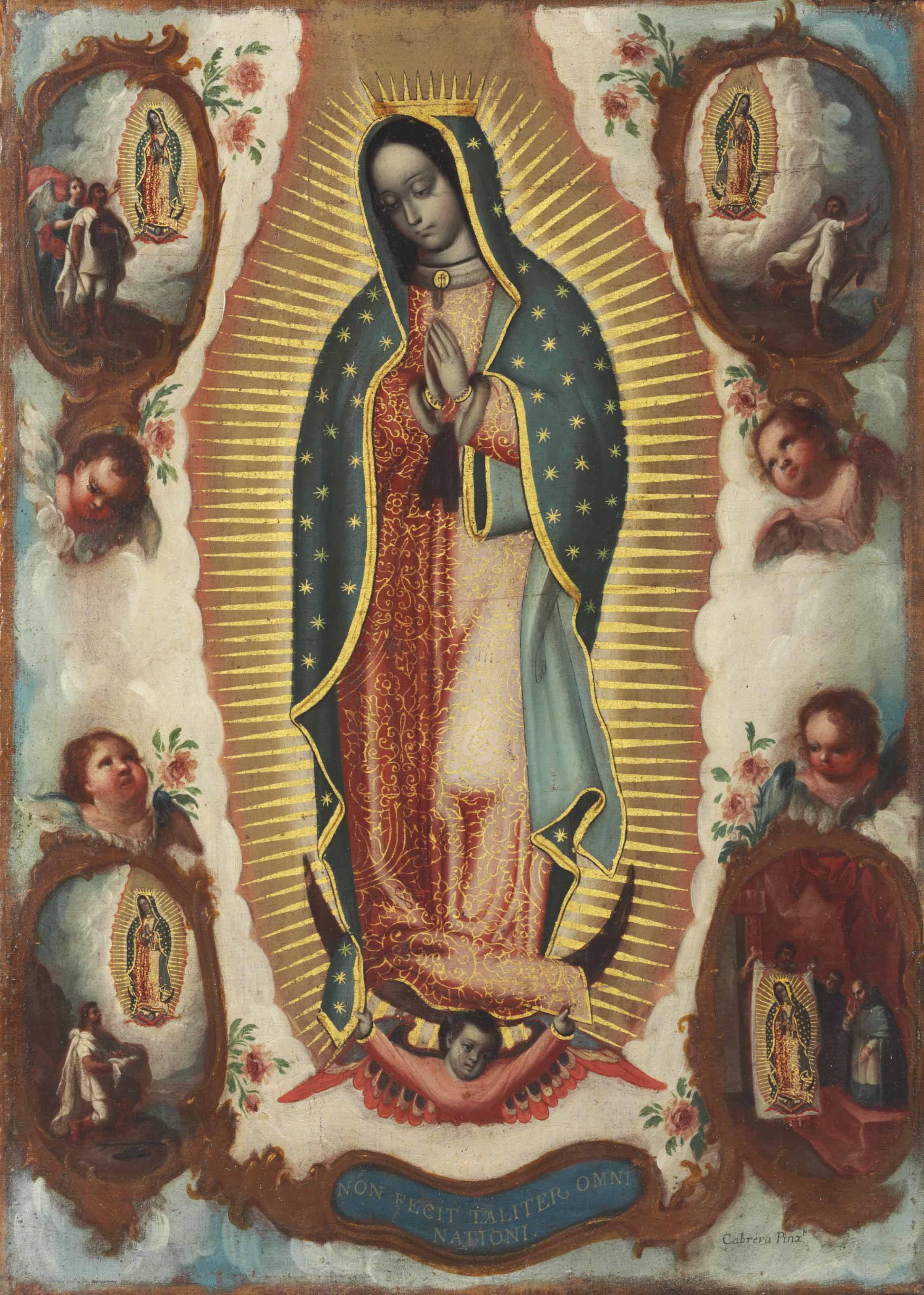 Virgin of Guadalupe by Miguel Cabrera