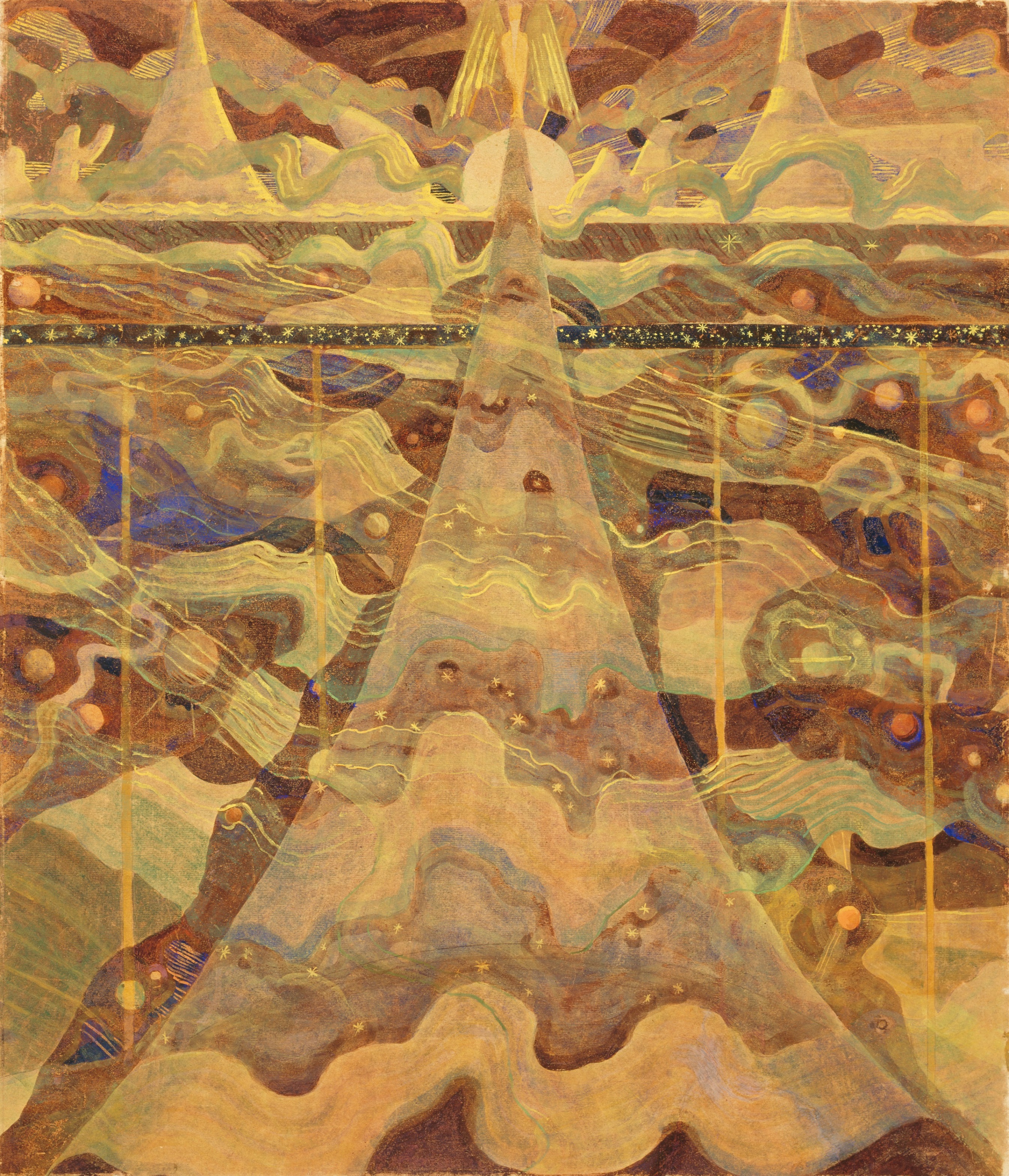 Allegro by Mikalojus Konstantinas Čiurlionis