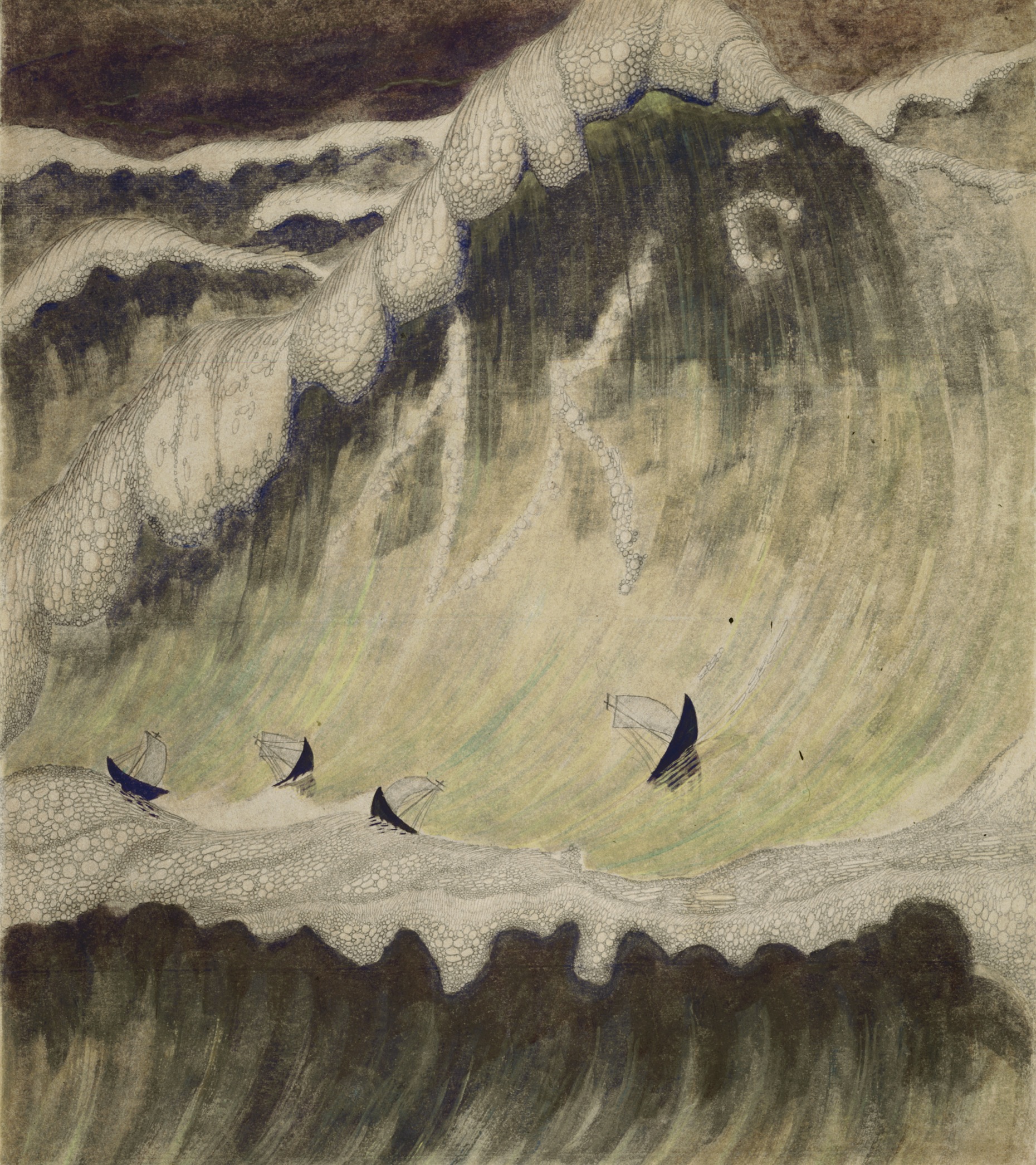 Finale by Mikalojus Konstantinas Čiurlionis