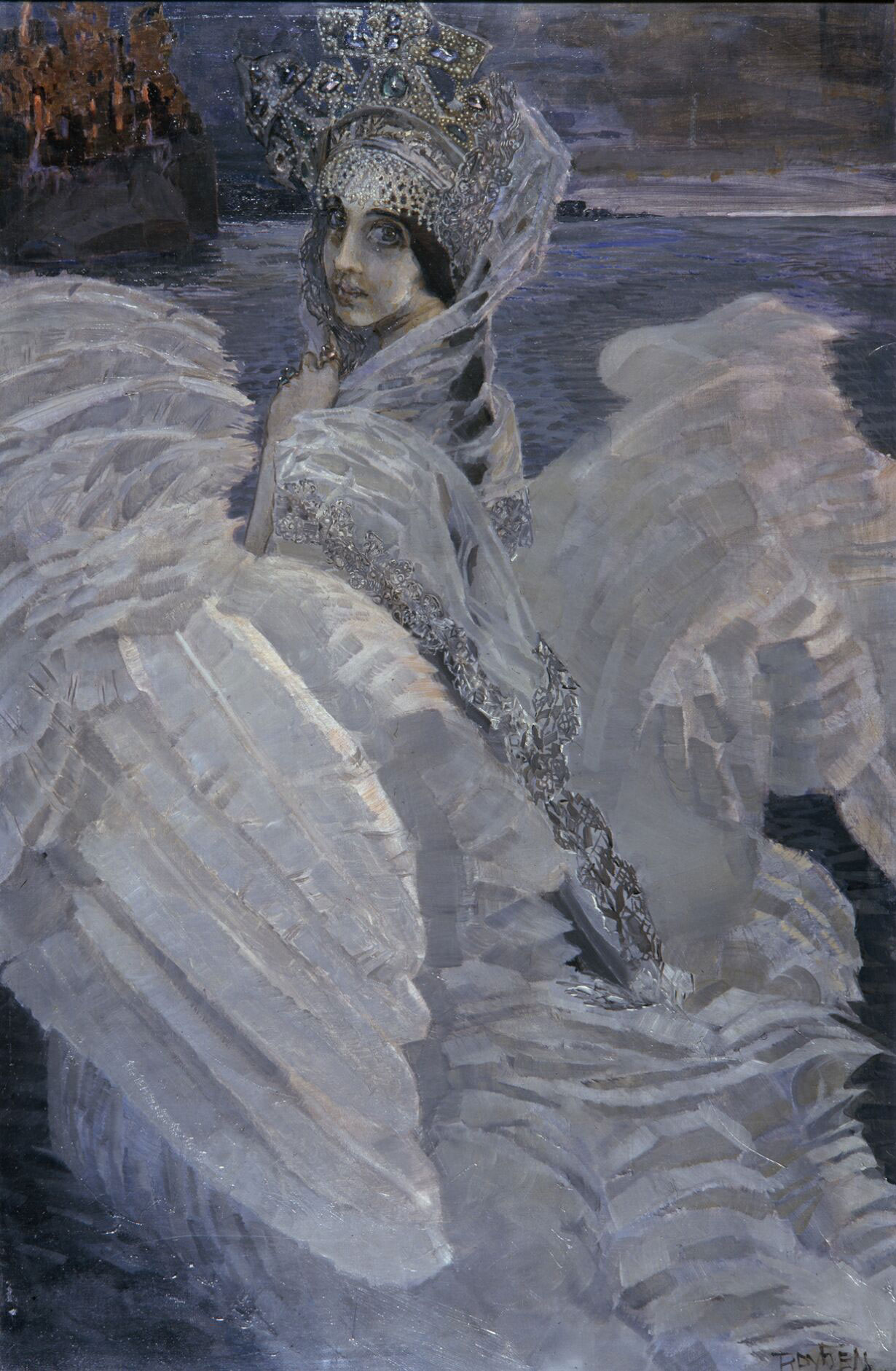 Swan Princess by Mikhail Vrubel