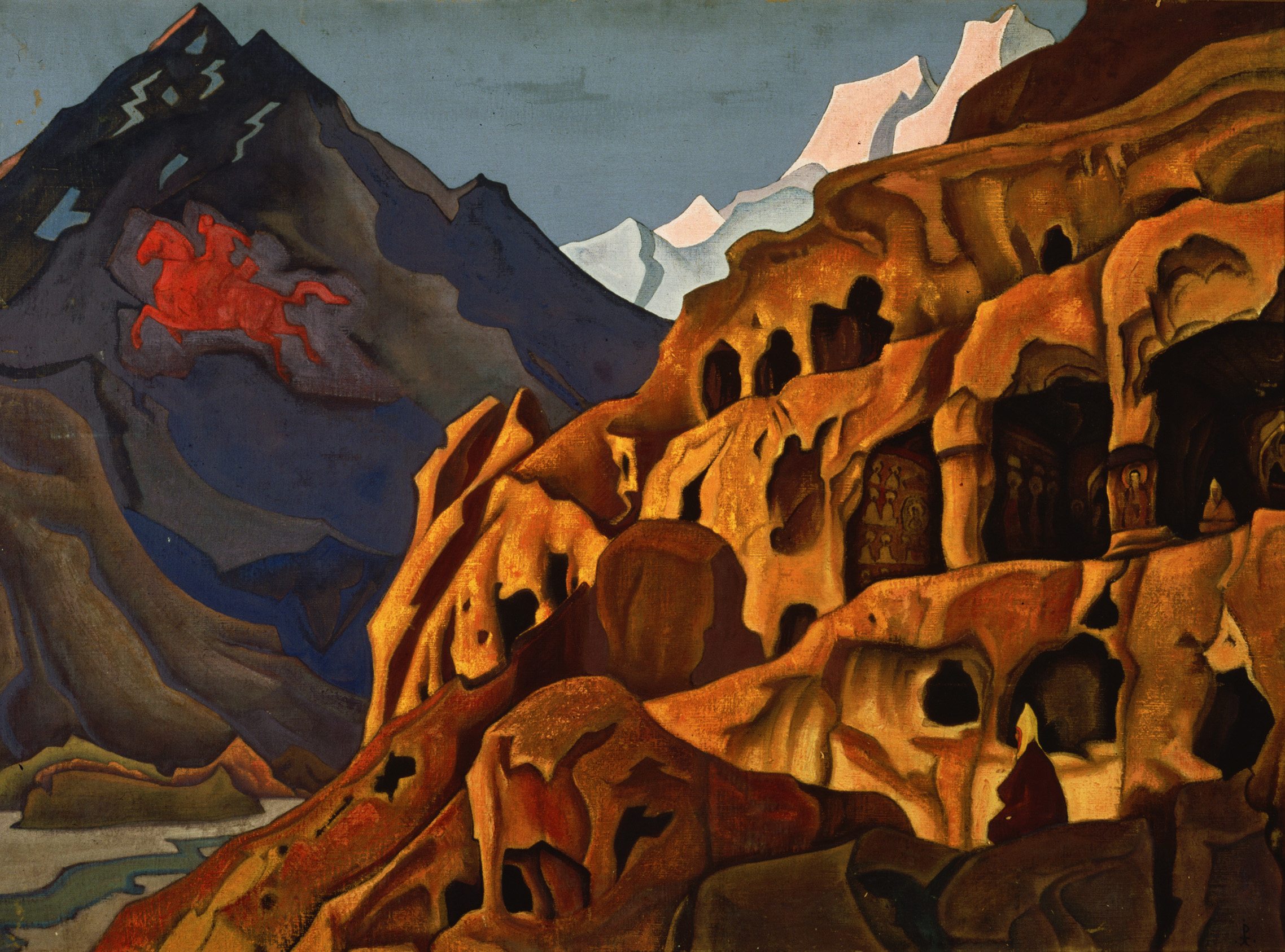 Power of the Caves by Nicholas Roerich