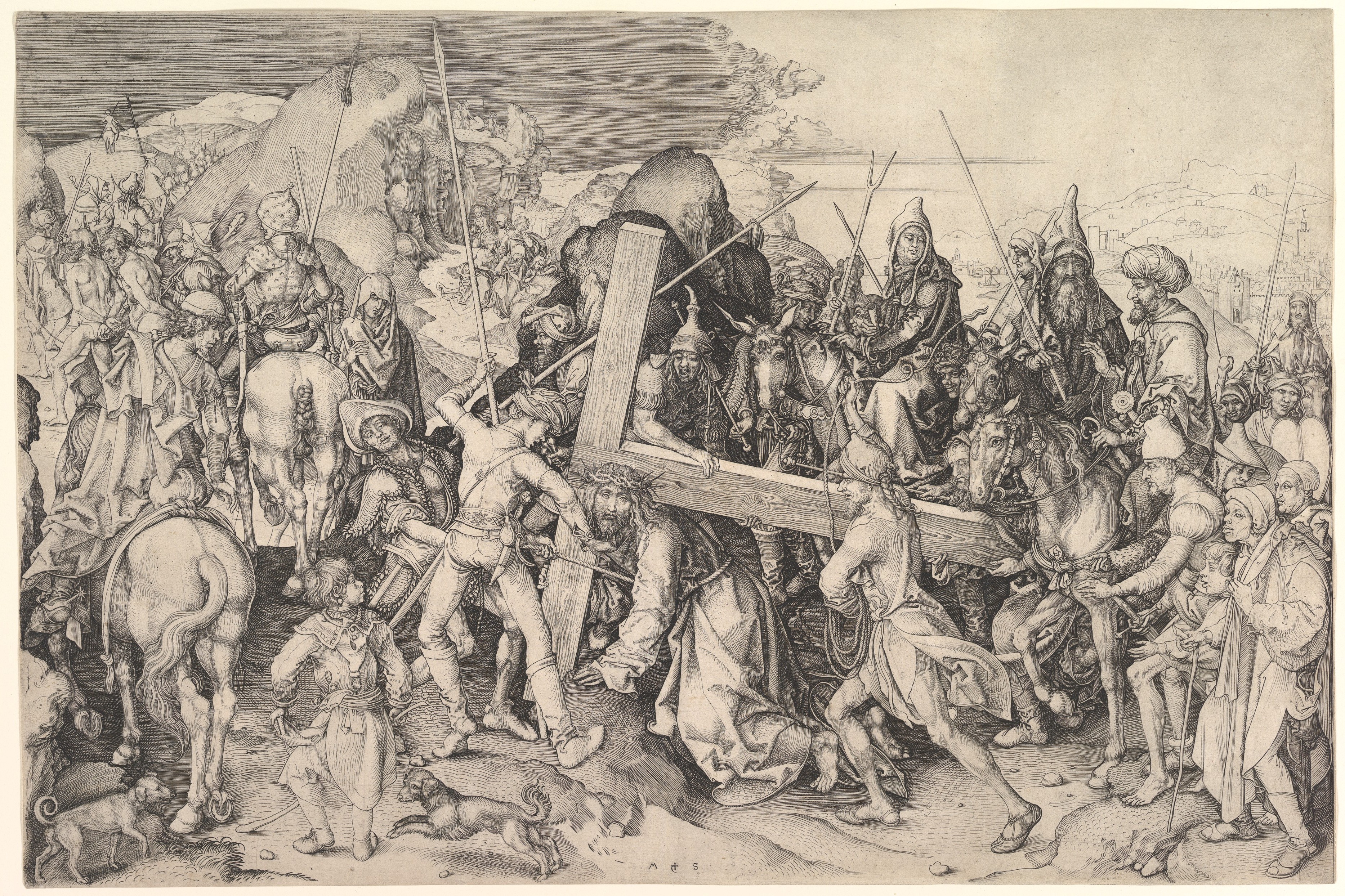 Christ Carrying the Cross by Northern Renaissance