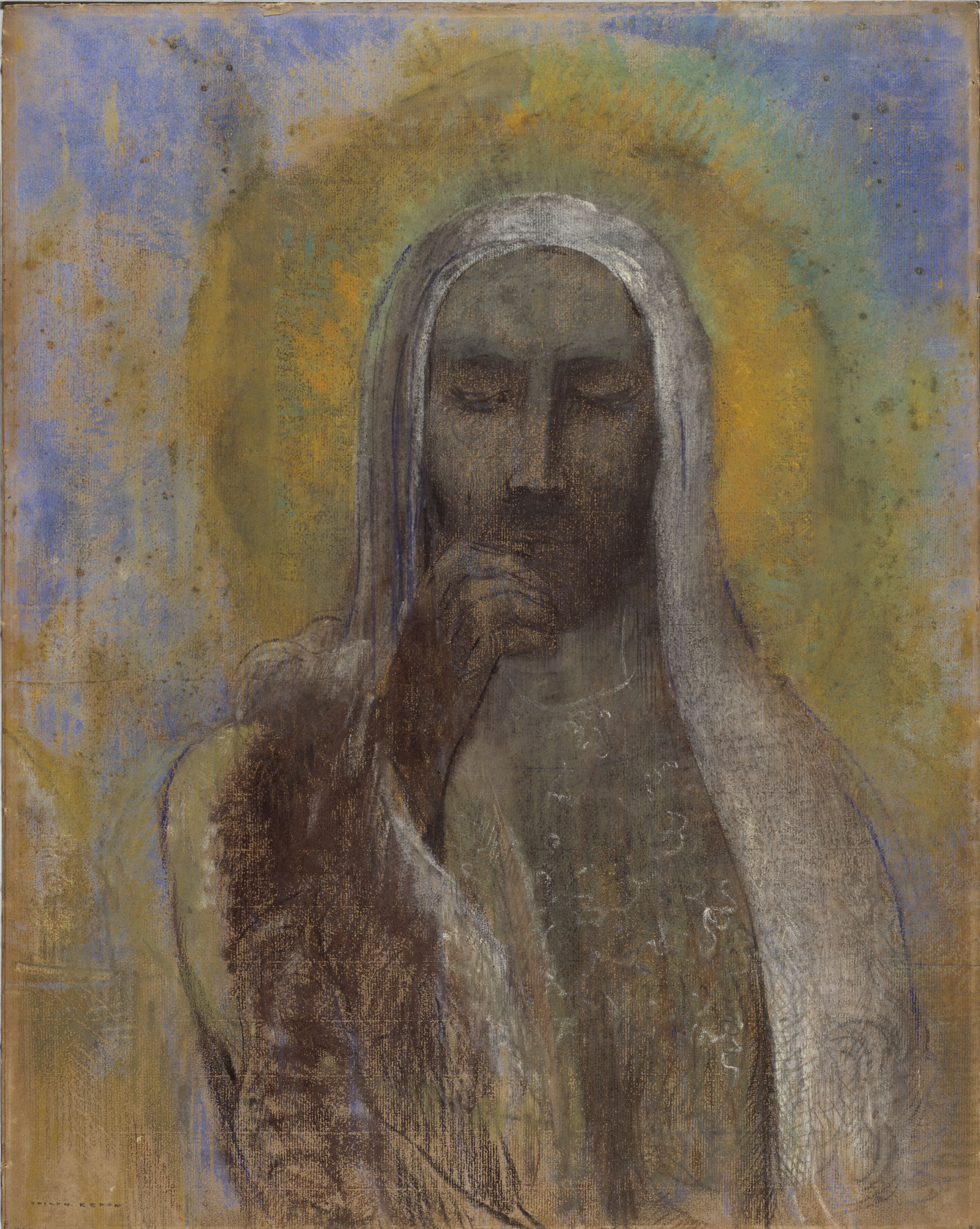 Christ In Silence by Odilon Redon