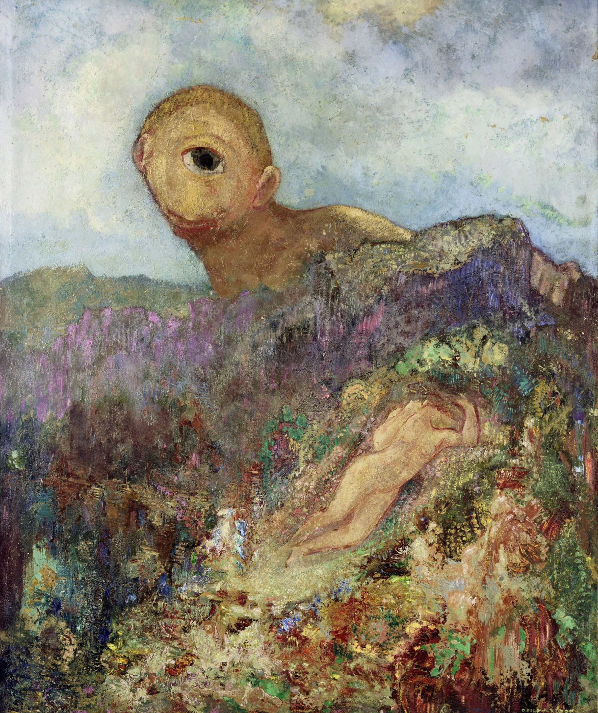The Cyclops by Odilon Redon