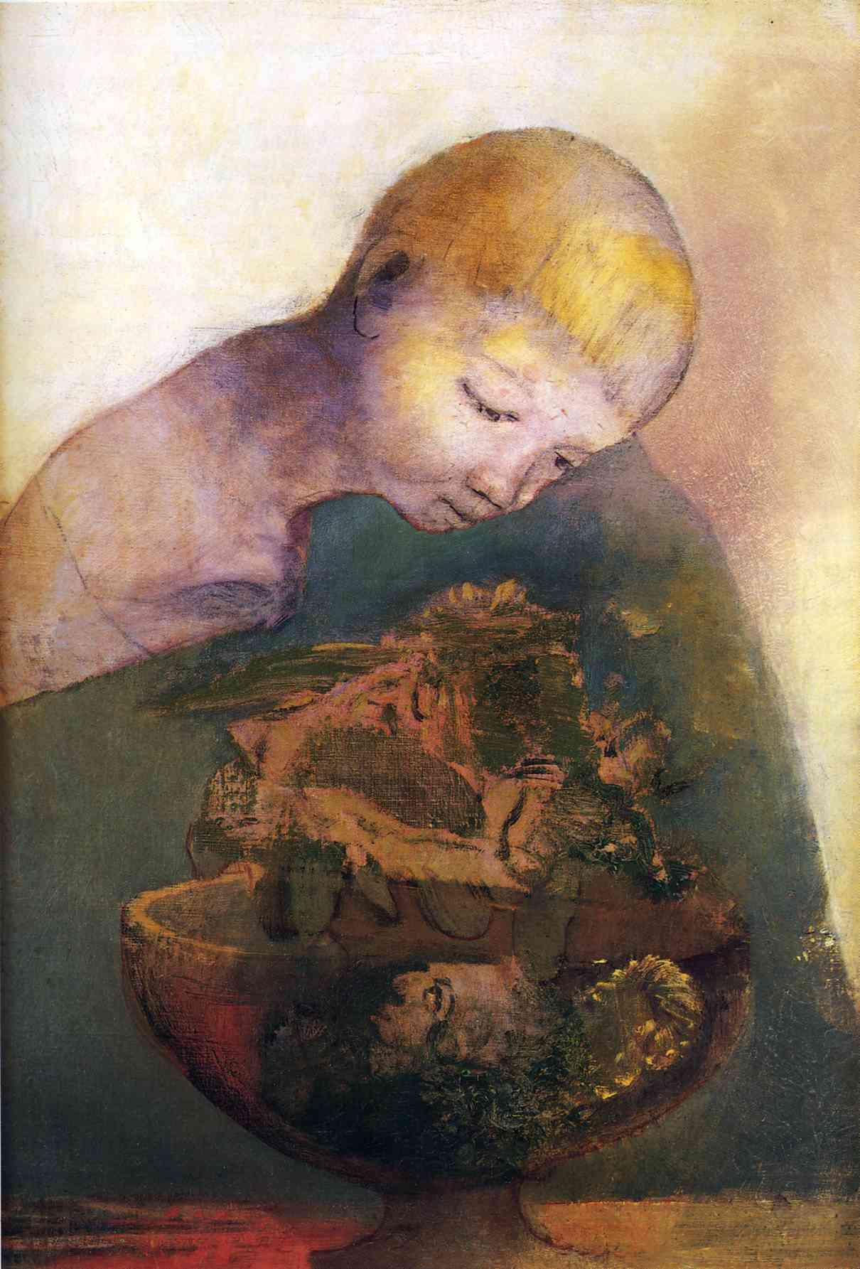 Cup of Cognition (The Children's Cup) by Odilon Redon