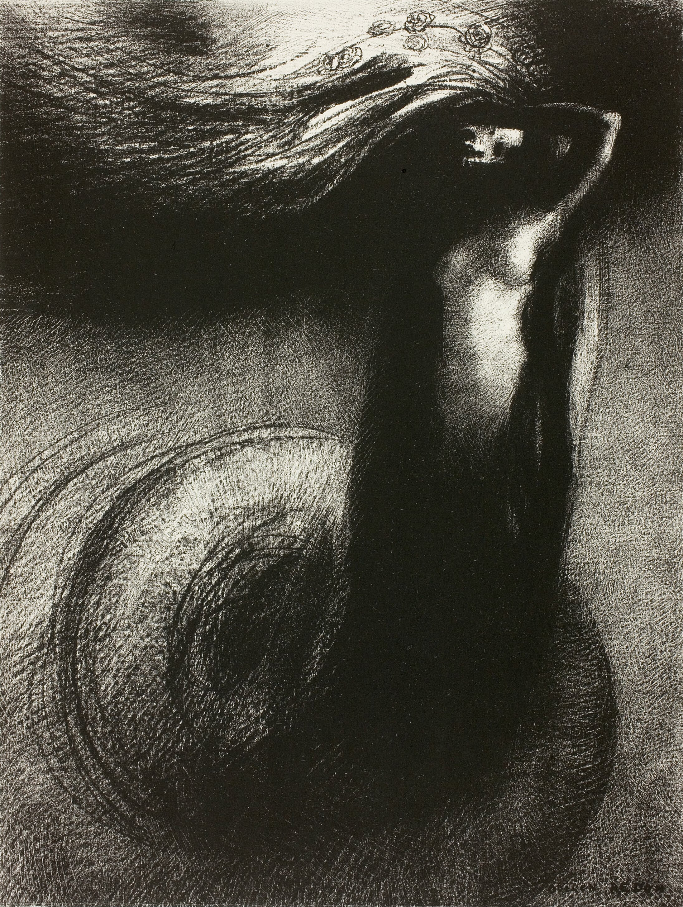Death: “My Irony Surpasses All Others” by Odilon Redon
