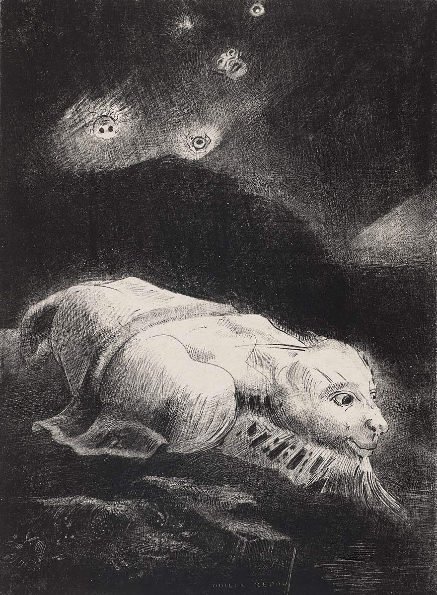 Les Origines — Plate 1 by Odilon Redon