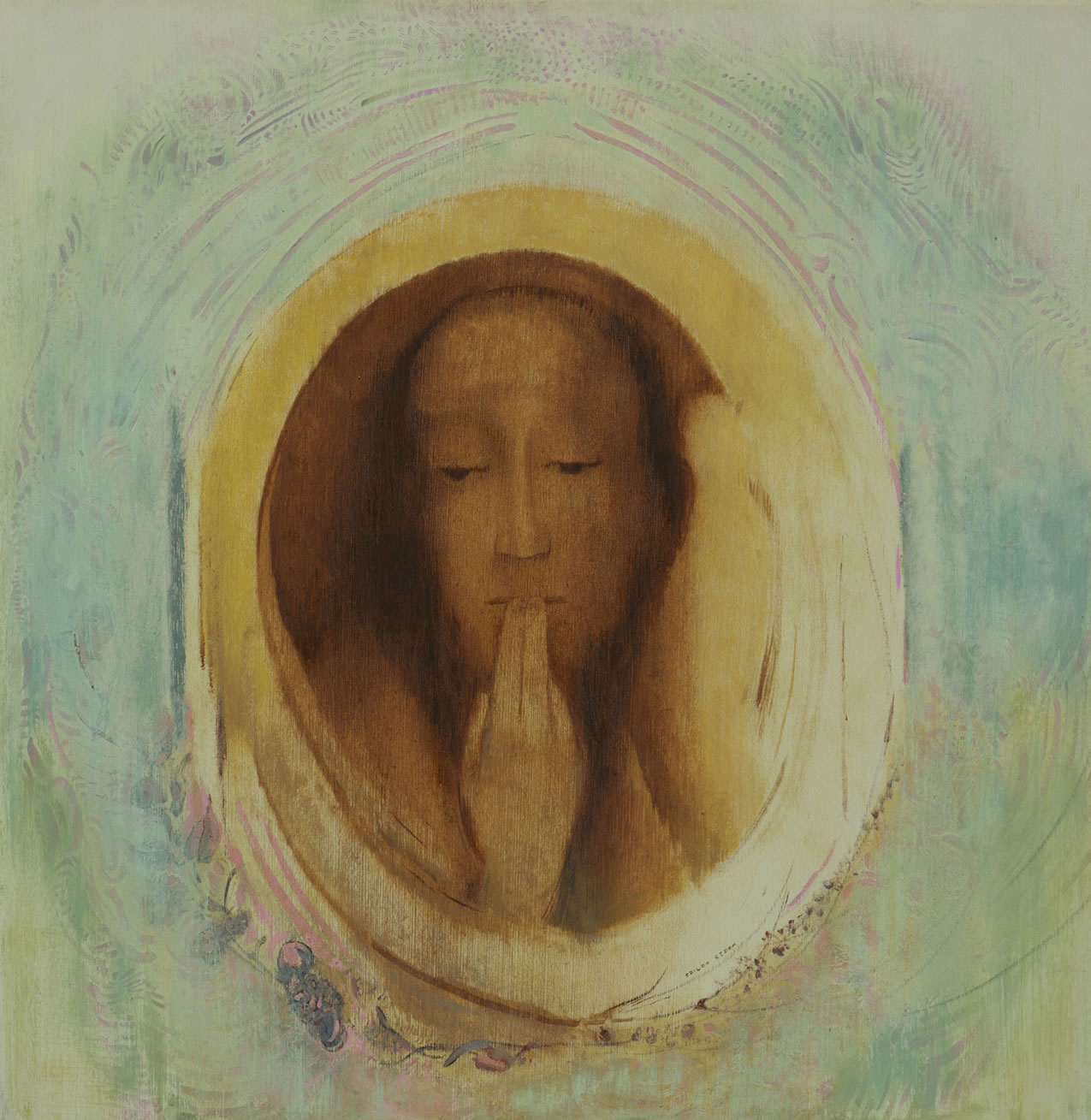 Silence by Odilon Redon