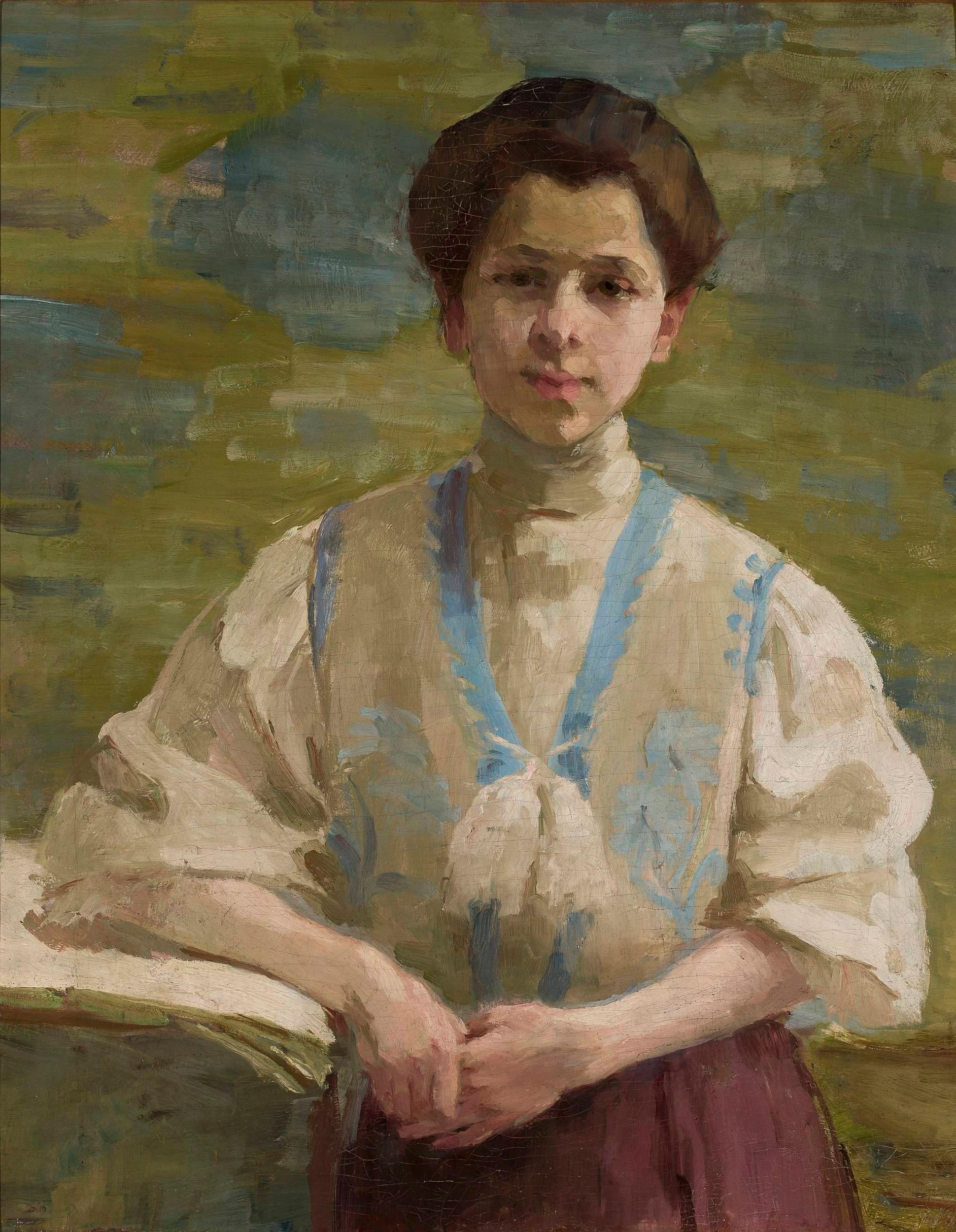 Self-portrait by Olga Boznańska