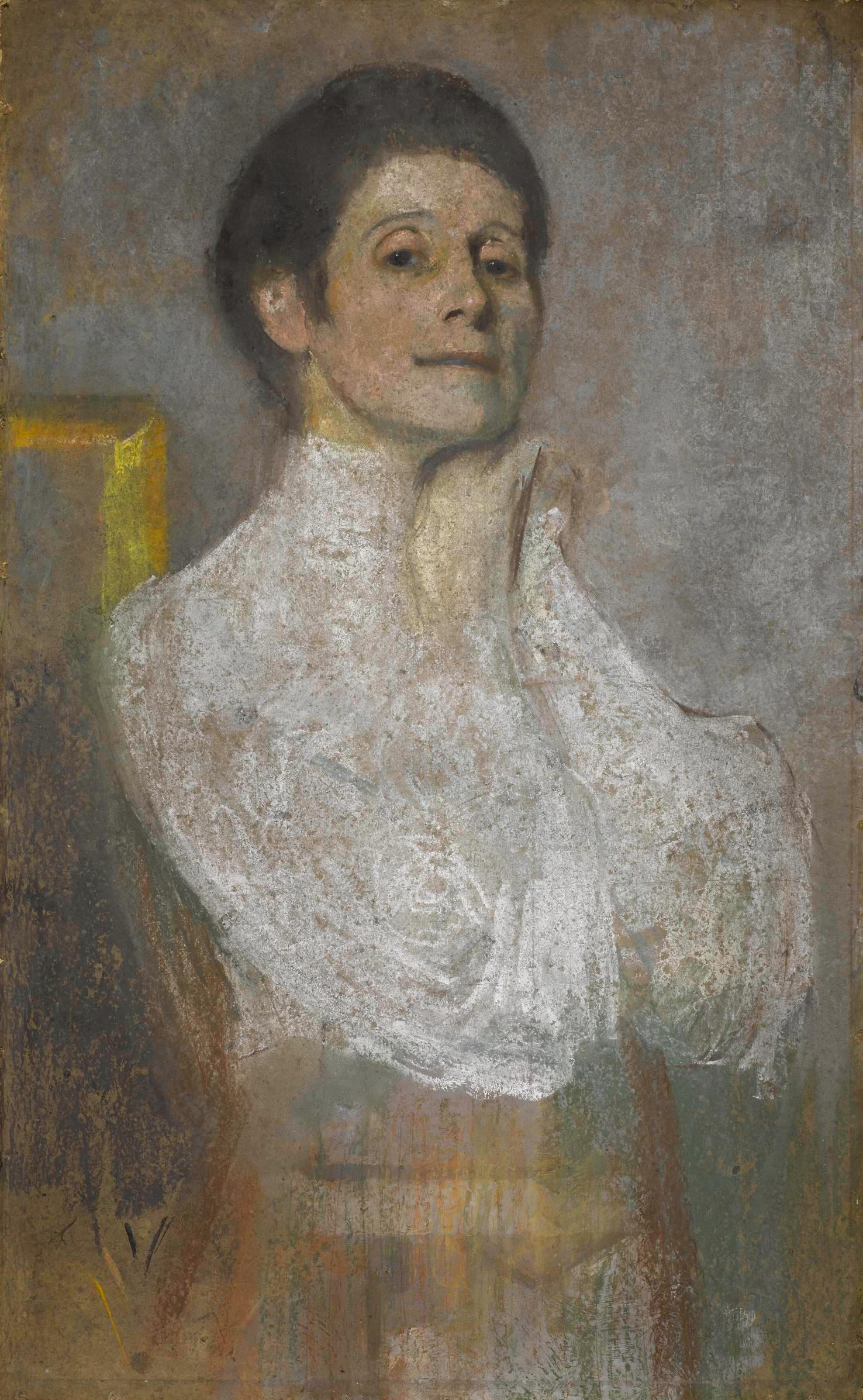 Self-portrait by Olga Boznańska