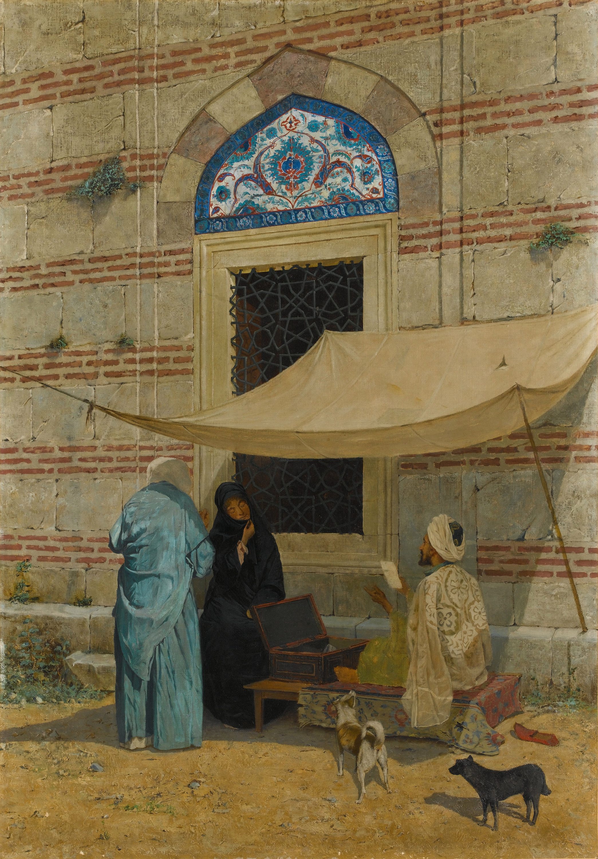 Scribe (Arzuhalci) by Osman Hamdi Bey