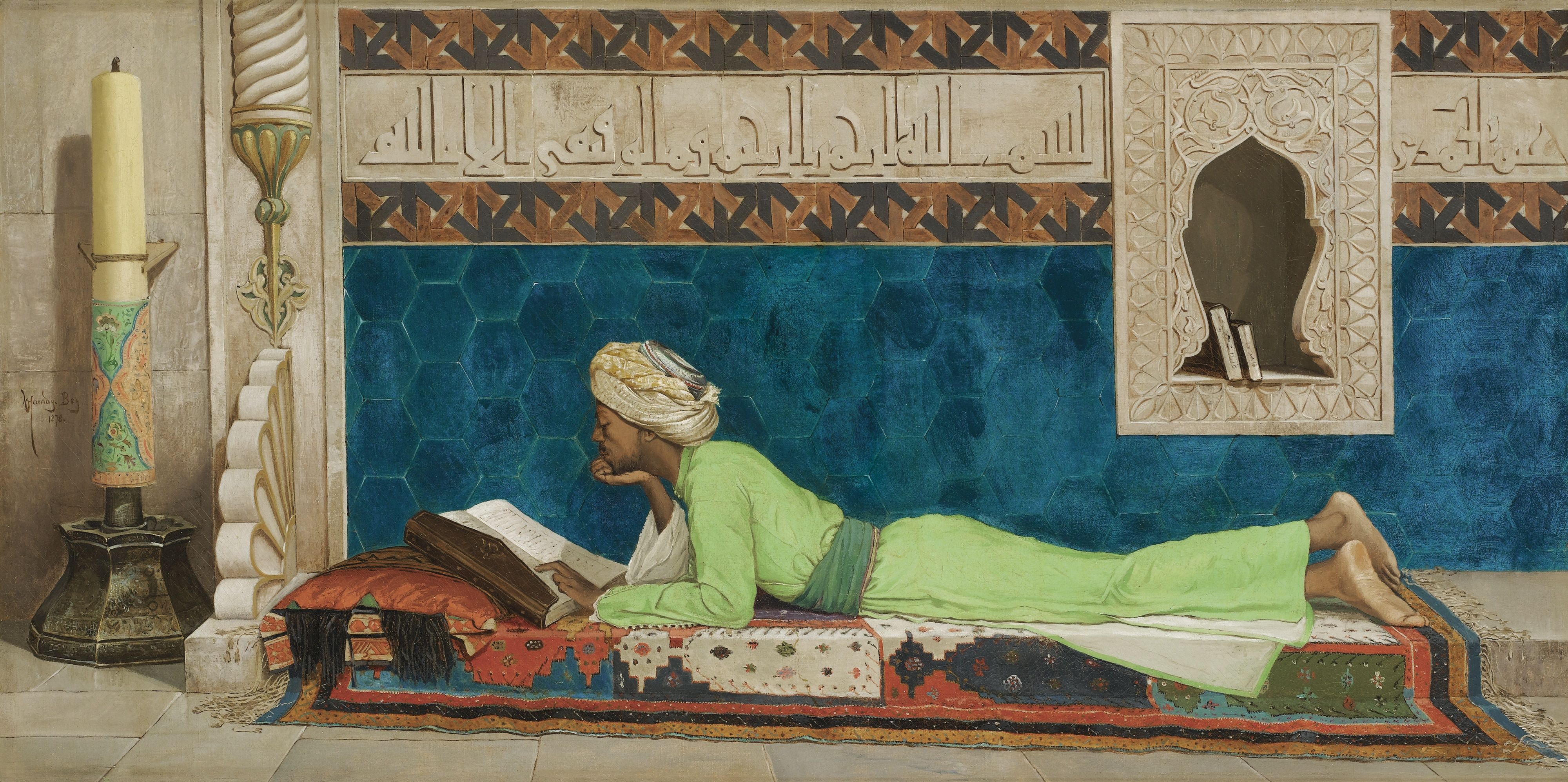 Scholar by Osman Hamdi Bey