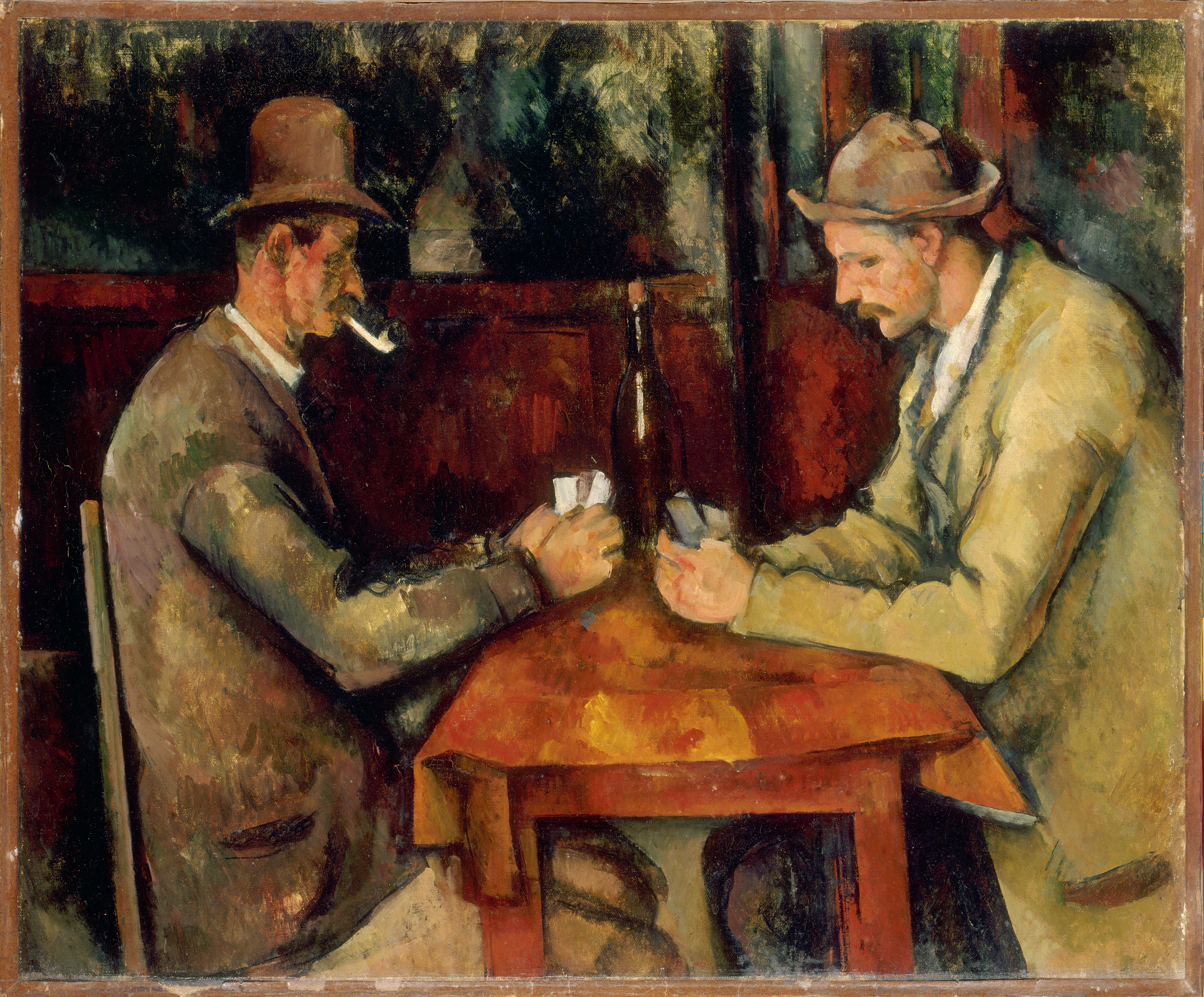 The Card Players by Paul Cézanne