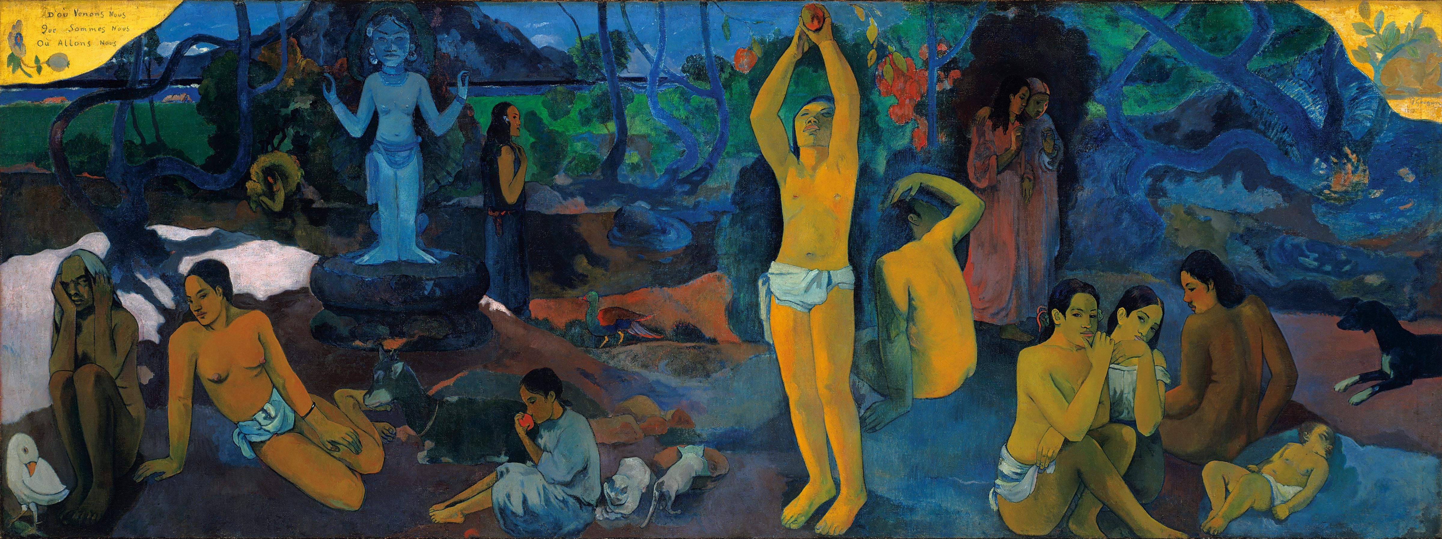 Where Do We Come From? What Are We? Where Are We Going? by Paul Gauguin