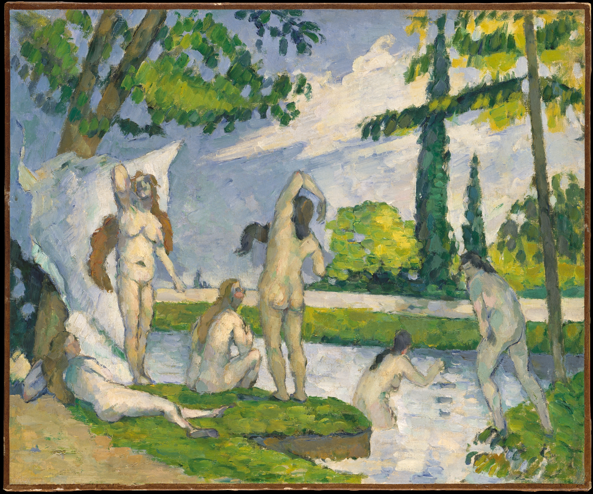 Bathers by Paul Cézanne