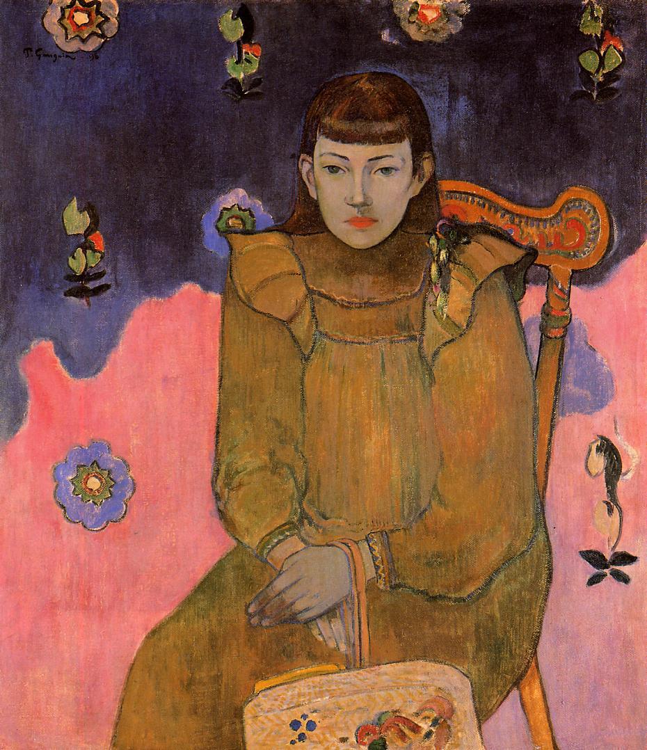 Portrait of a Young Woman - Vaite Jeanne Goupil by Paul Gauguin